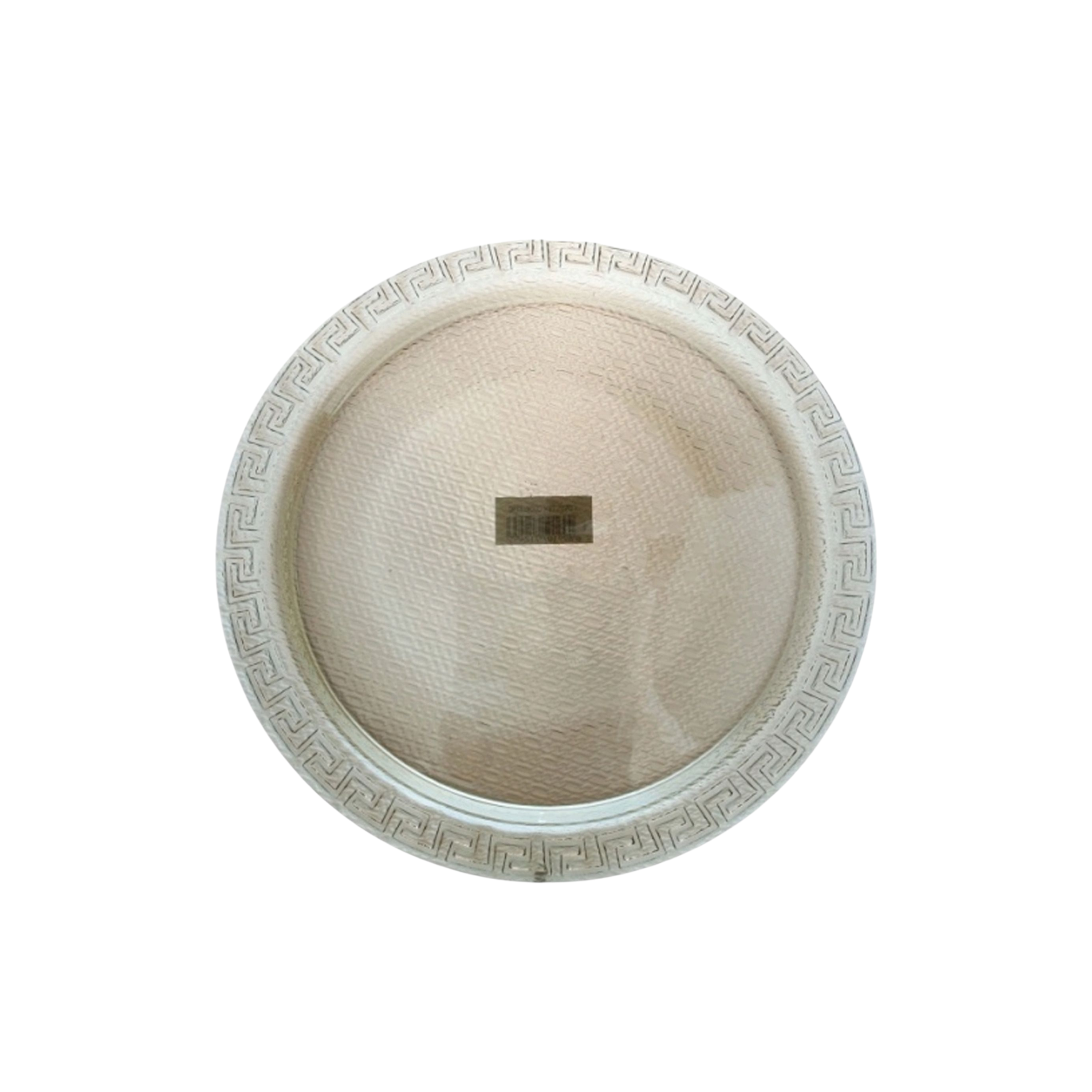 Versaj Round Glass Plate Smoked 34cm
