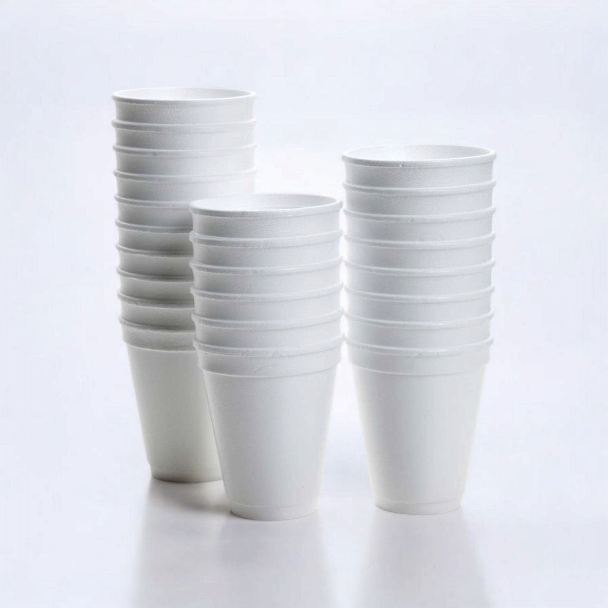 250ml Disposable Foam Cups Polystyrene HC.8 100pack