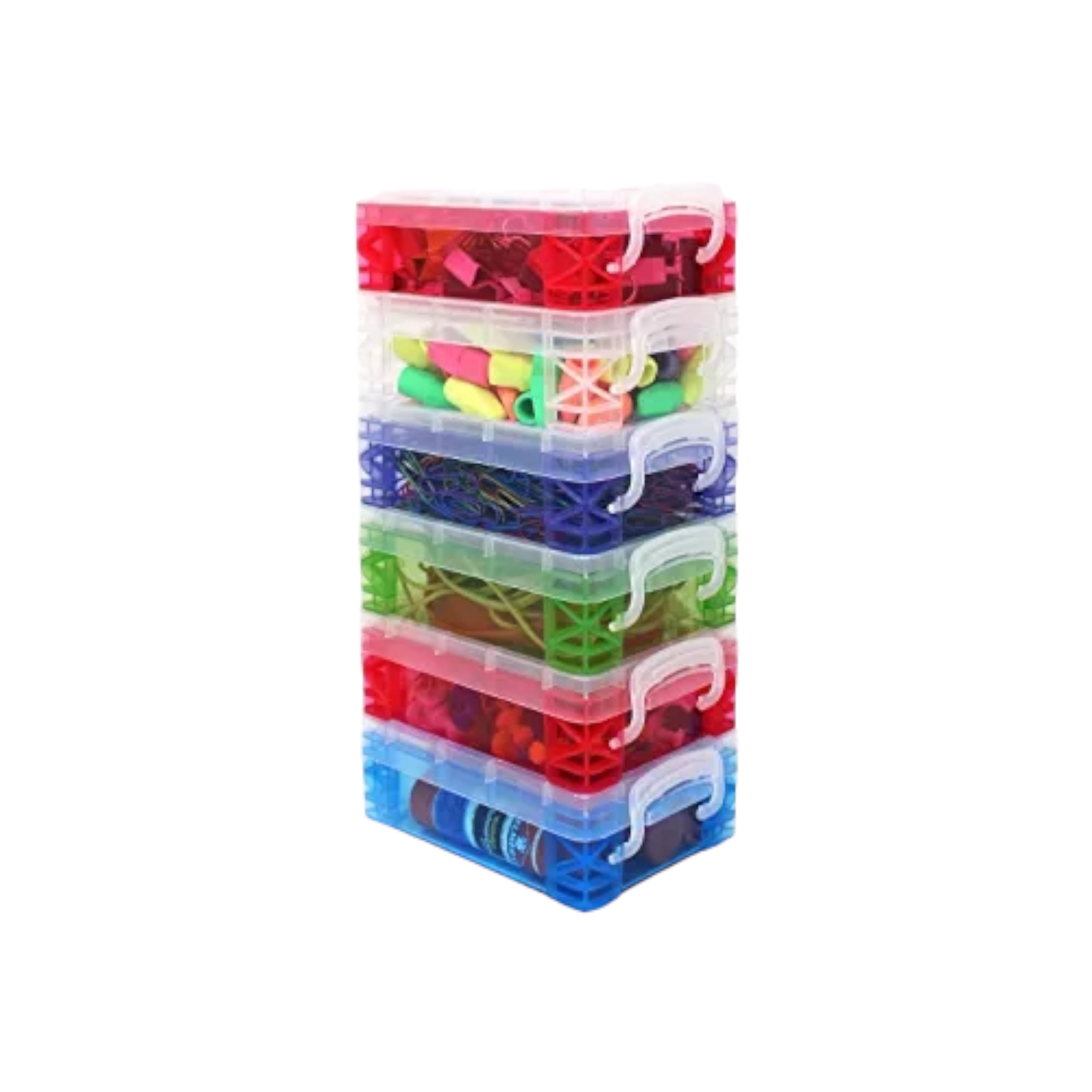 Nu Ware Mini Plastic Storage Box 300ml 205x80x70mm S/2