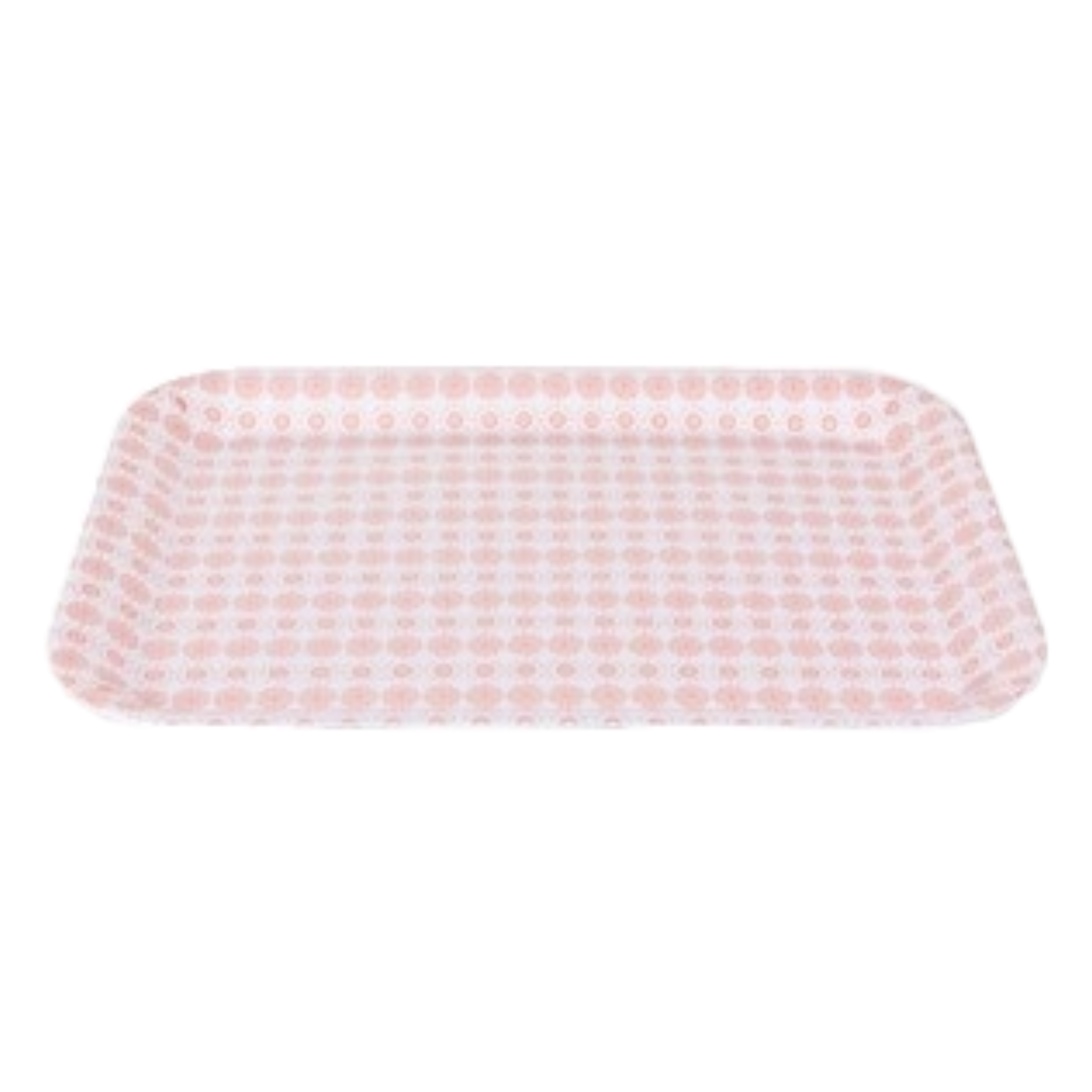 Melamine Serving Tray Rectangular Dots 39x29cm