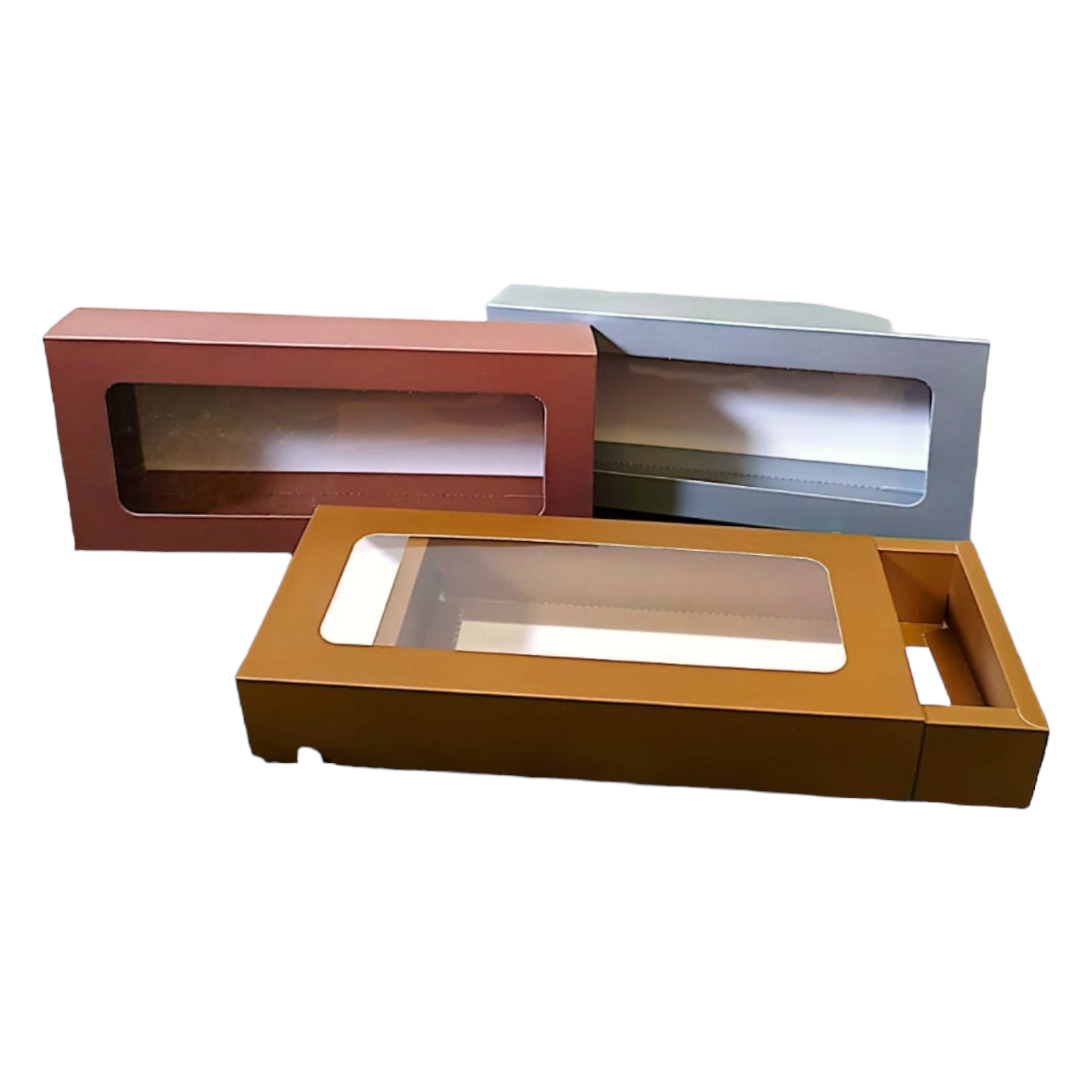 Gift Biscuit Paper Box with Slide Cover 27x12x4.7cm