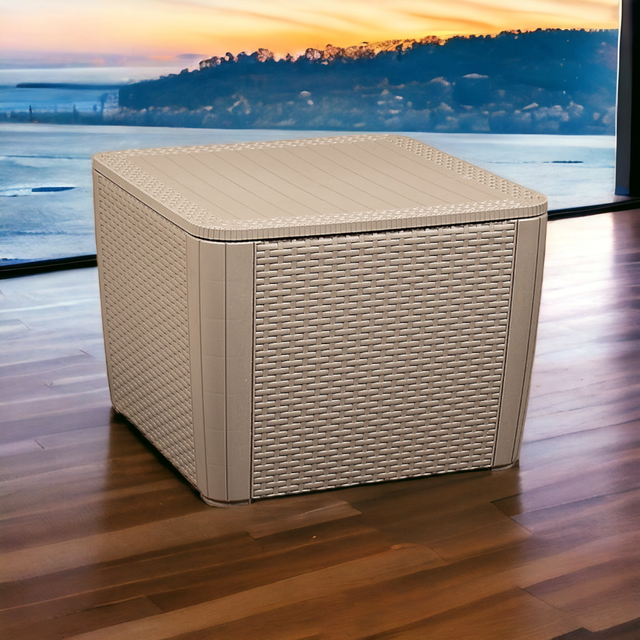 Jabulani Rattan Patio Table - Contour Outdoor