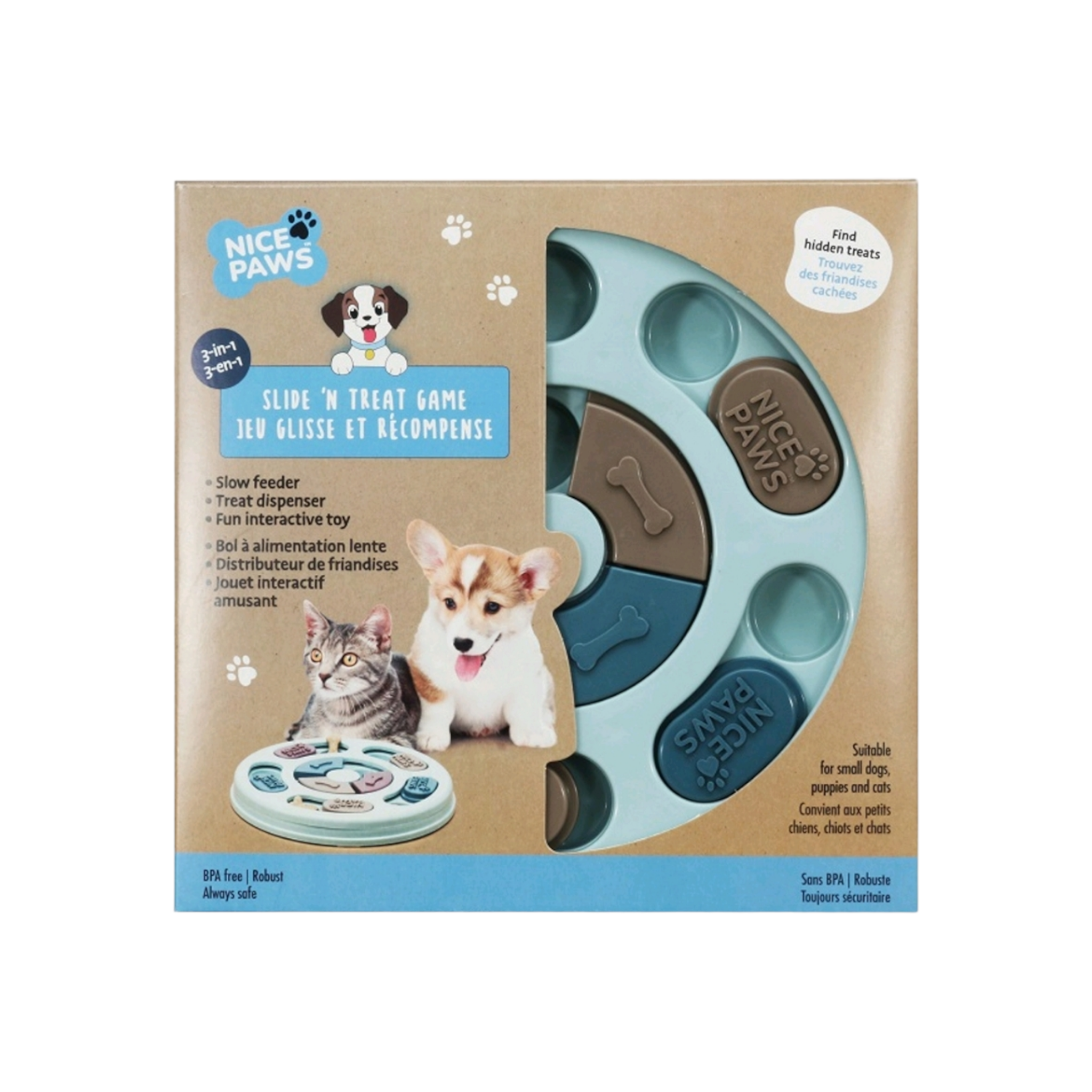 Pet Slide and treat Game 16009