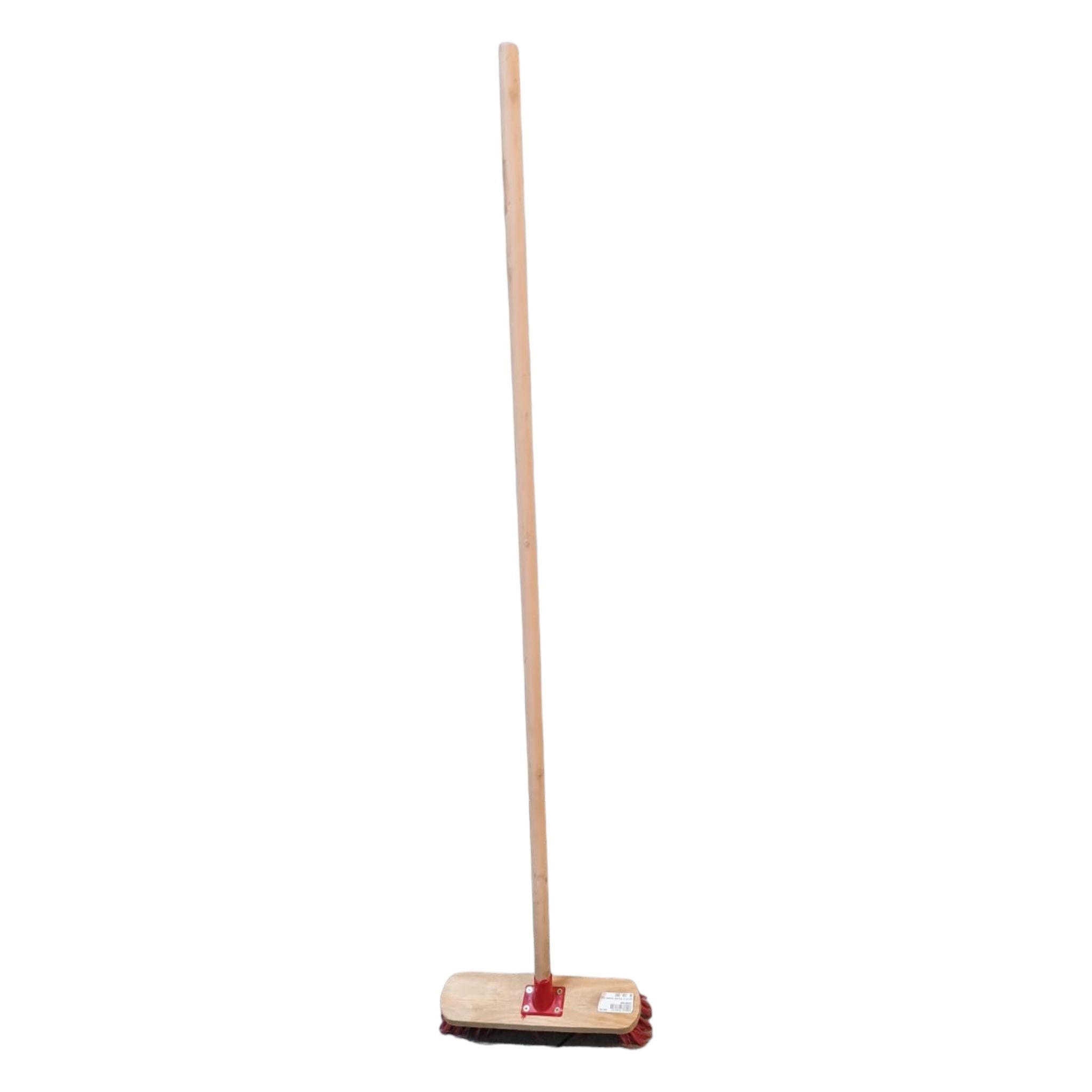 Household Broom 2-Colour Wooden Buzz