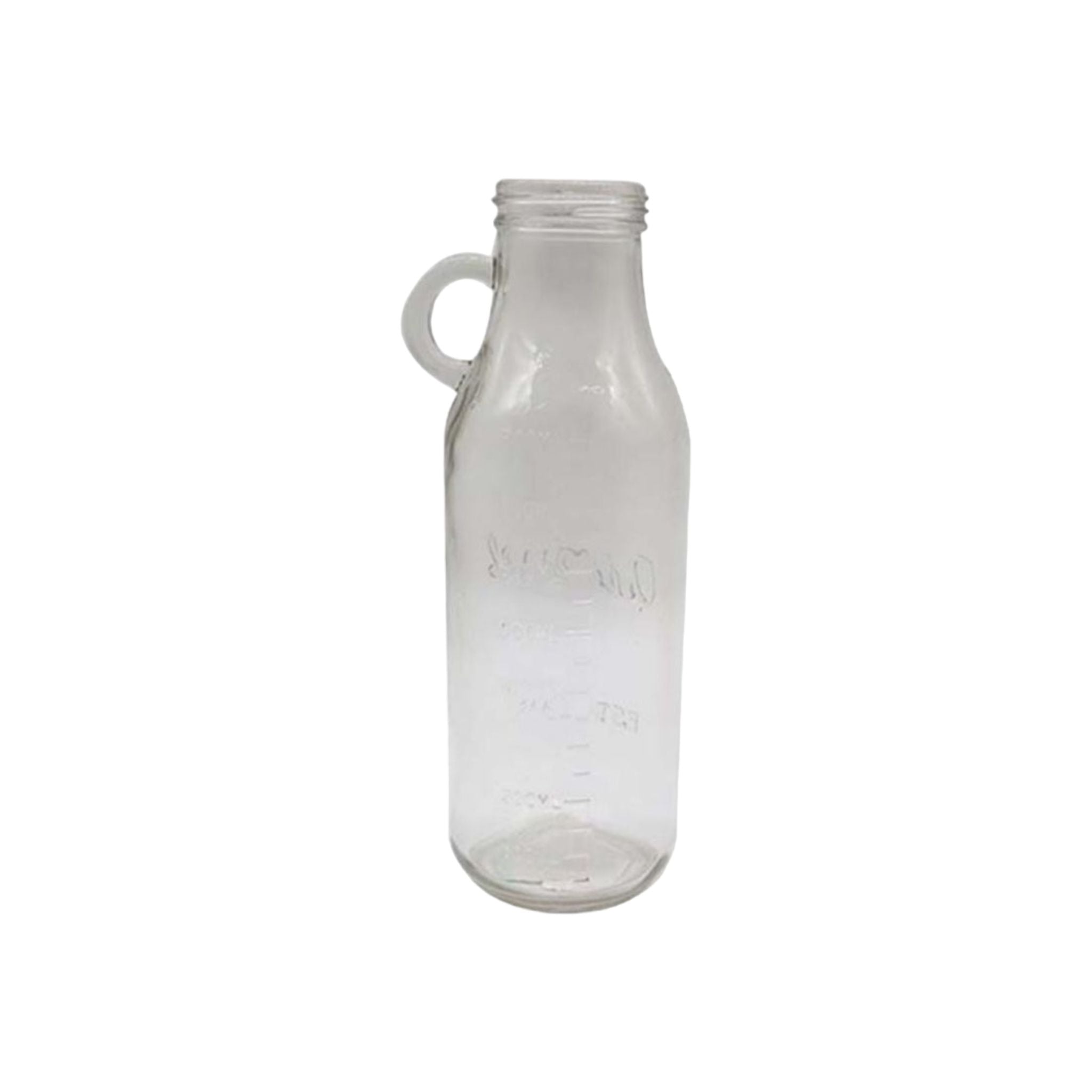 Regent Glass Water Bottle 800ml with Ring Handle and Cork Stopper 26134