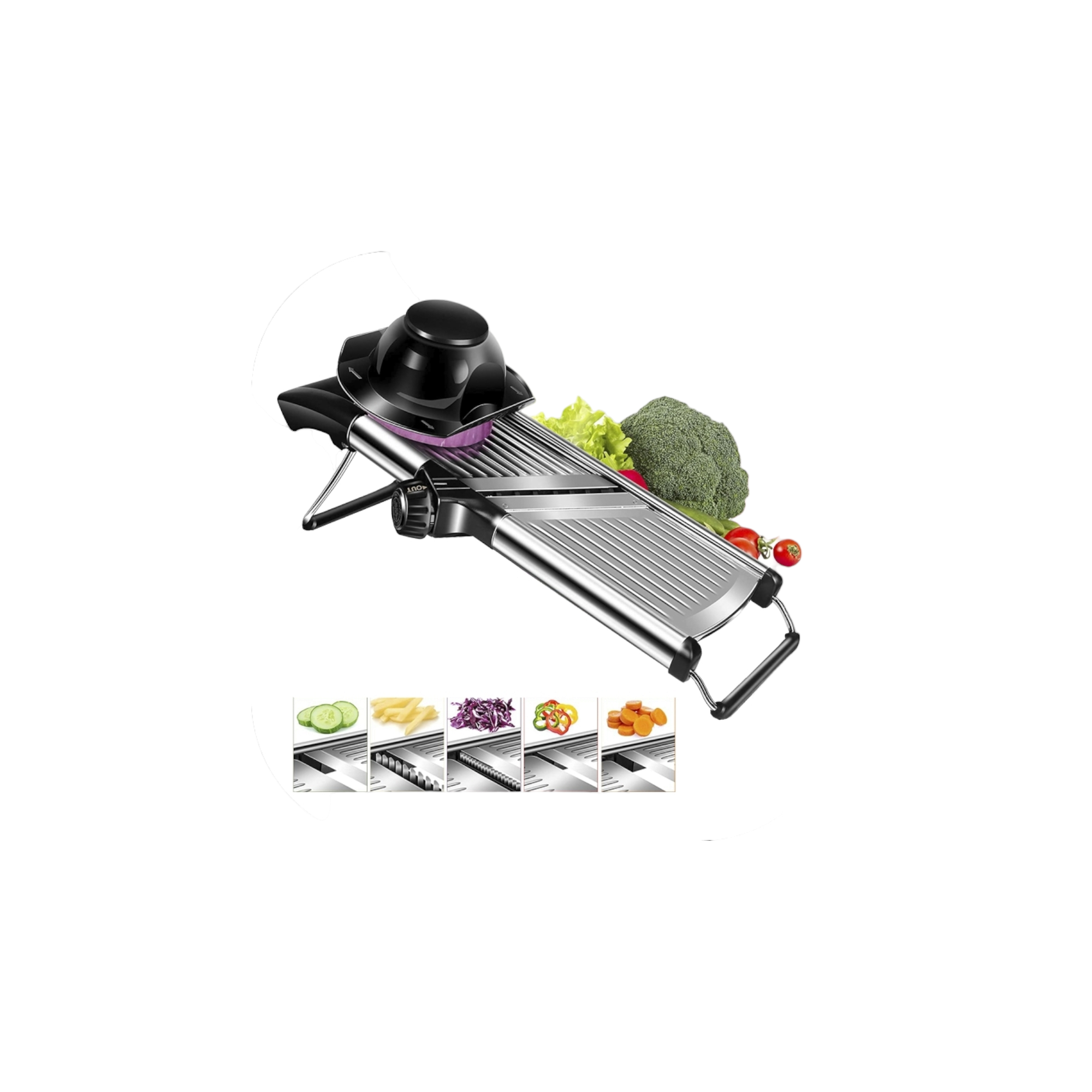 Regent Kitchen Multi Purpose Food Prep Mandoline with 5 Blades
