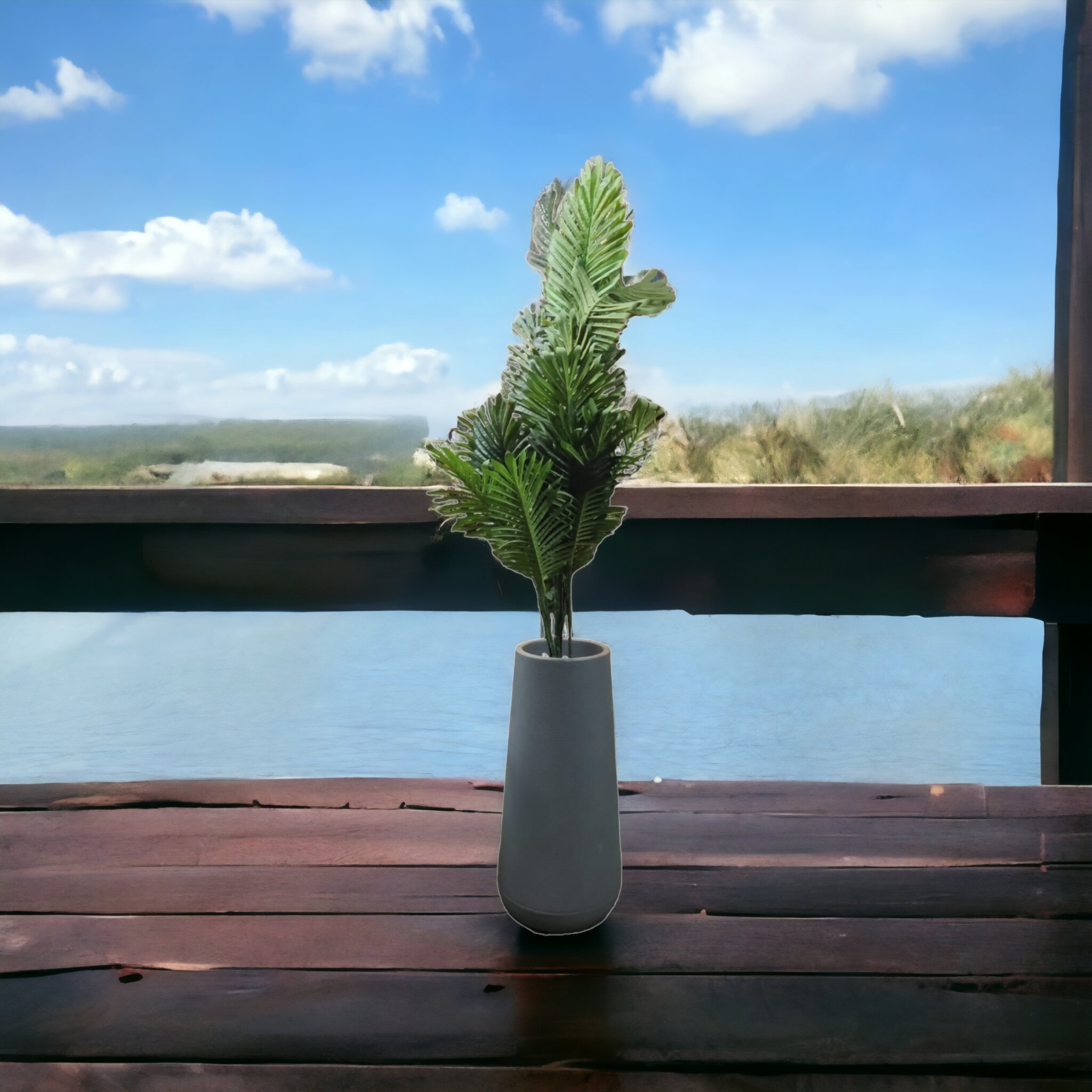 Vase-Planter Pot Large Cylindrical 83cm