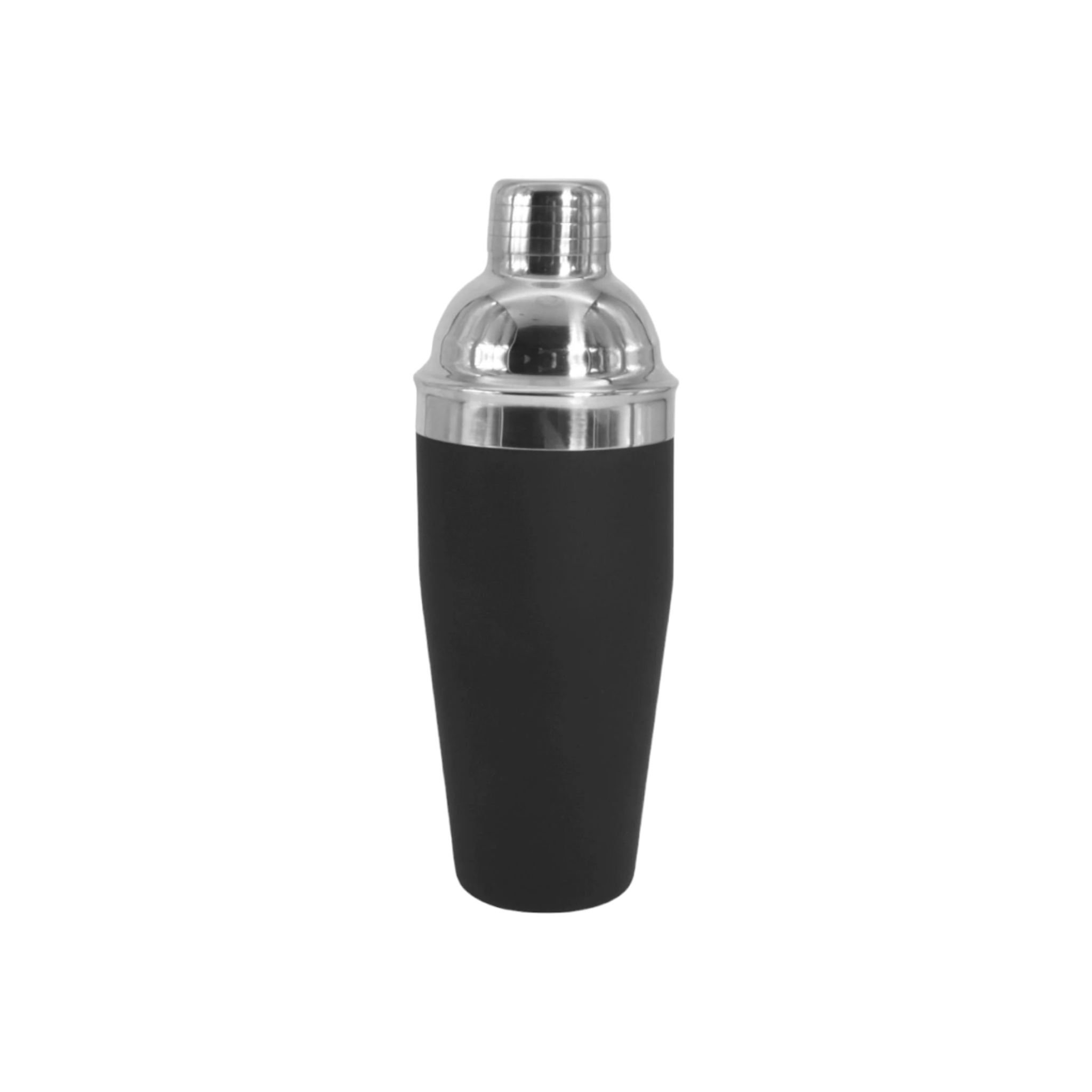 Bar Butler Cocktail Shaker 750ml Soft Touch Finish Black 12046