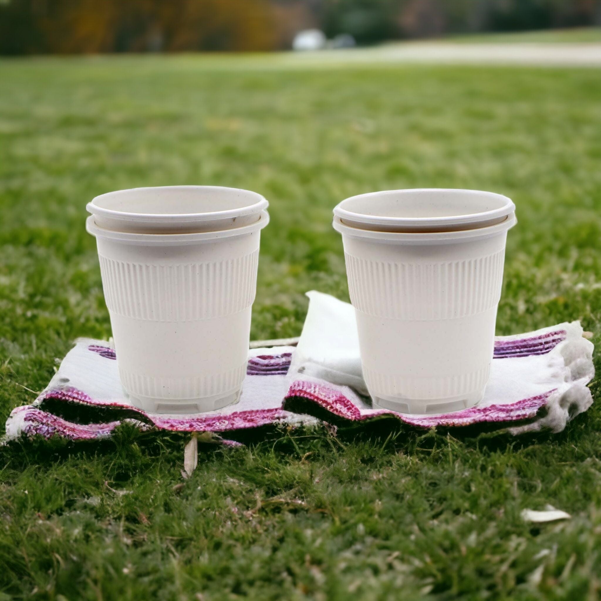 250ml Disposable Party Cups White 10pack