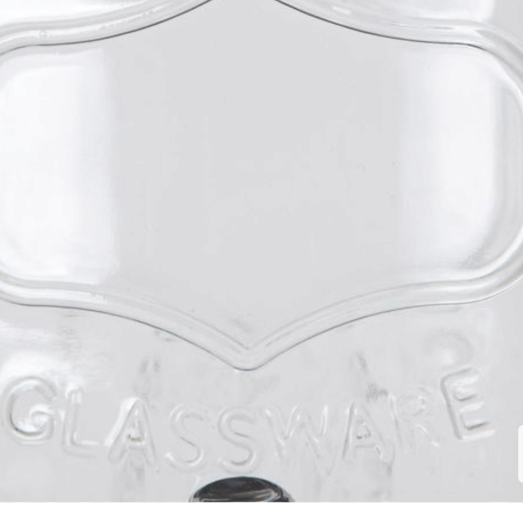 Regent Beverage Dispenser 3.3L Glass Embossed 10307