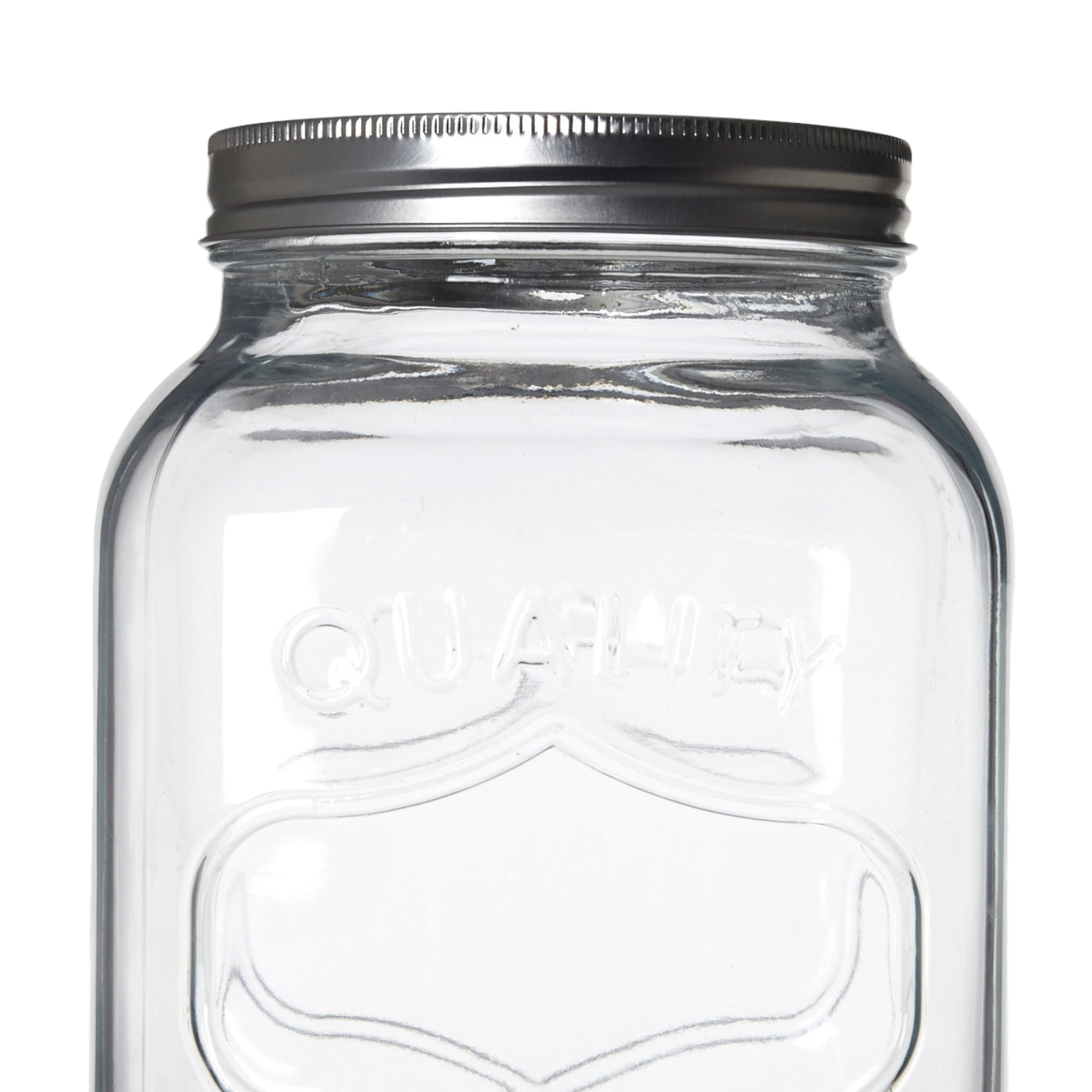 Regent Beverage Dispenser 3.3L Glass Embossed 10307