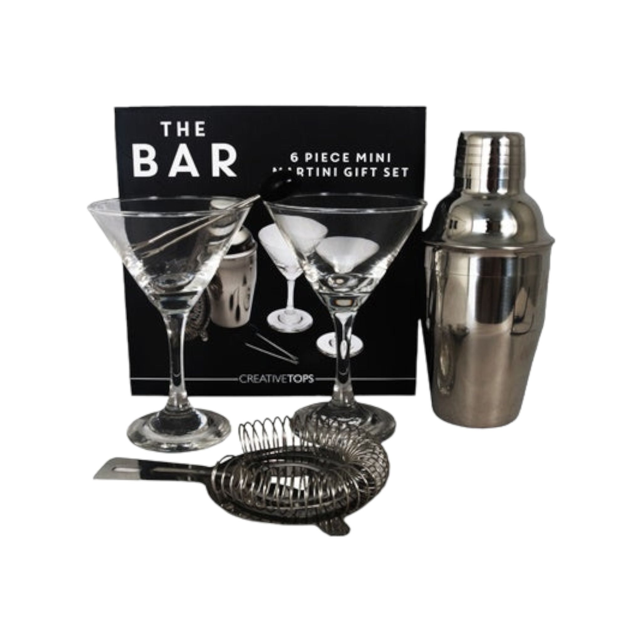 Martini Mini Bar Gift Set 6pc