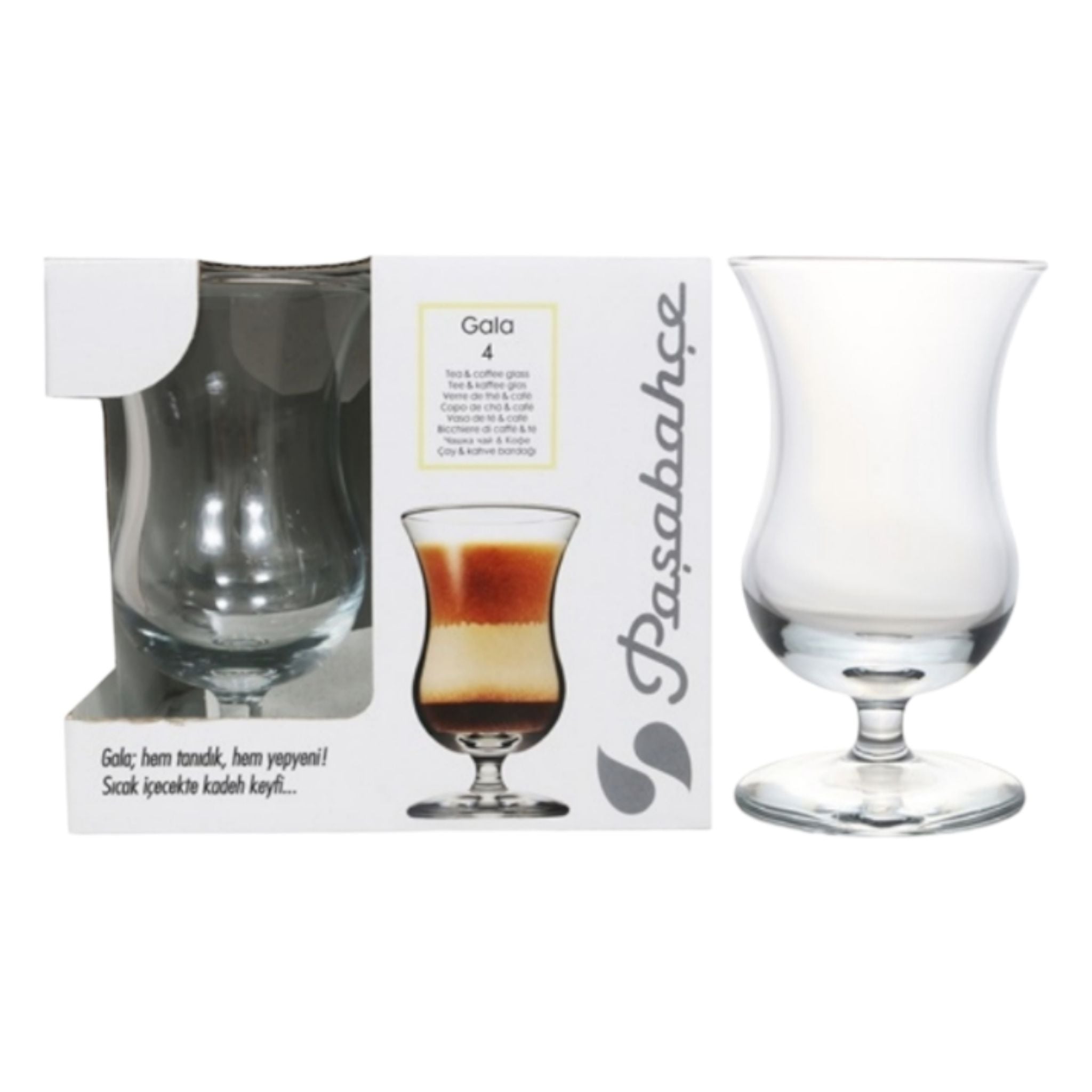 Pasabahce Gala Espresso Coffee Cup 115ml 4pc