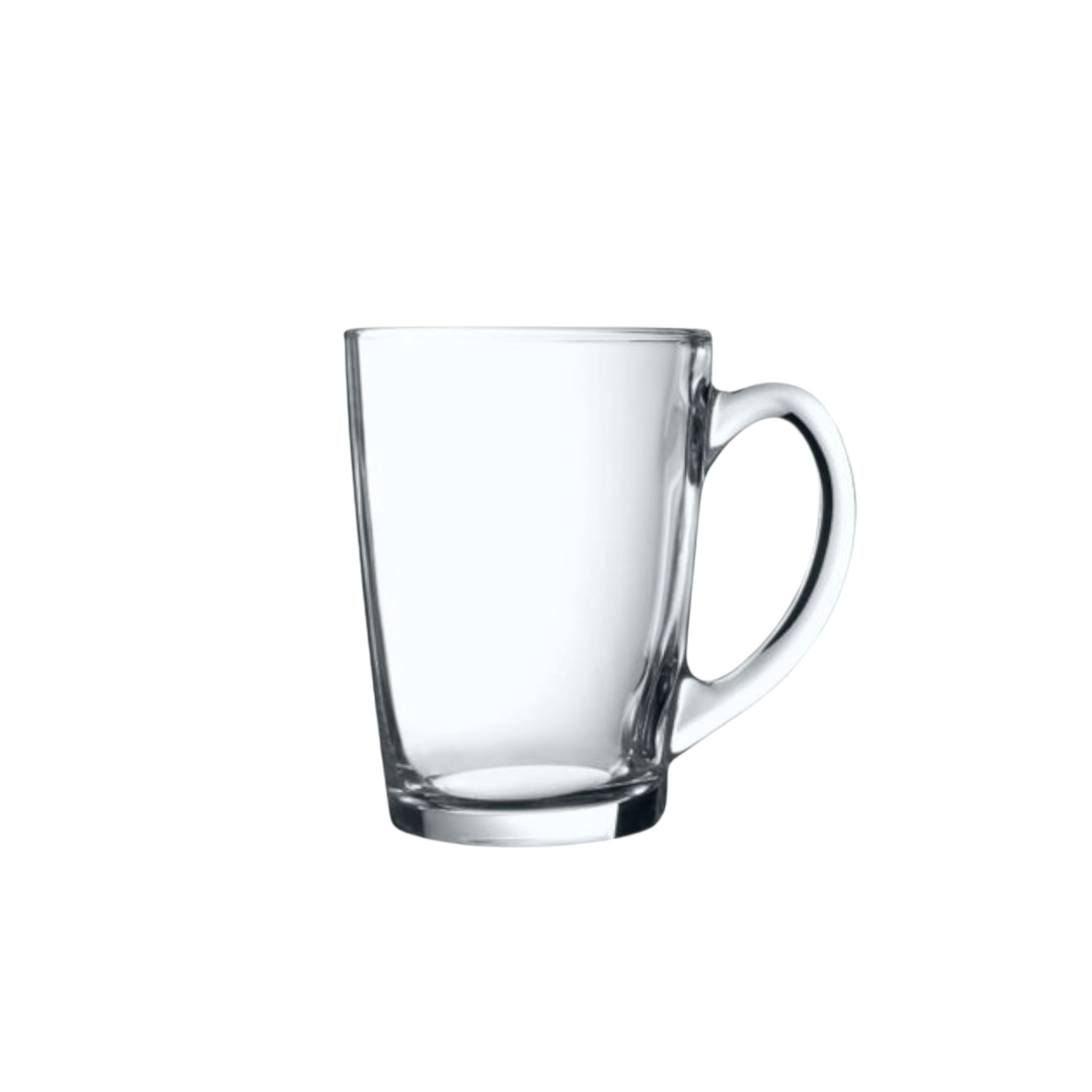 Consol Glass Coffee Mug 225ml San Marco 4pack 17143