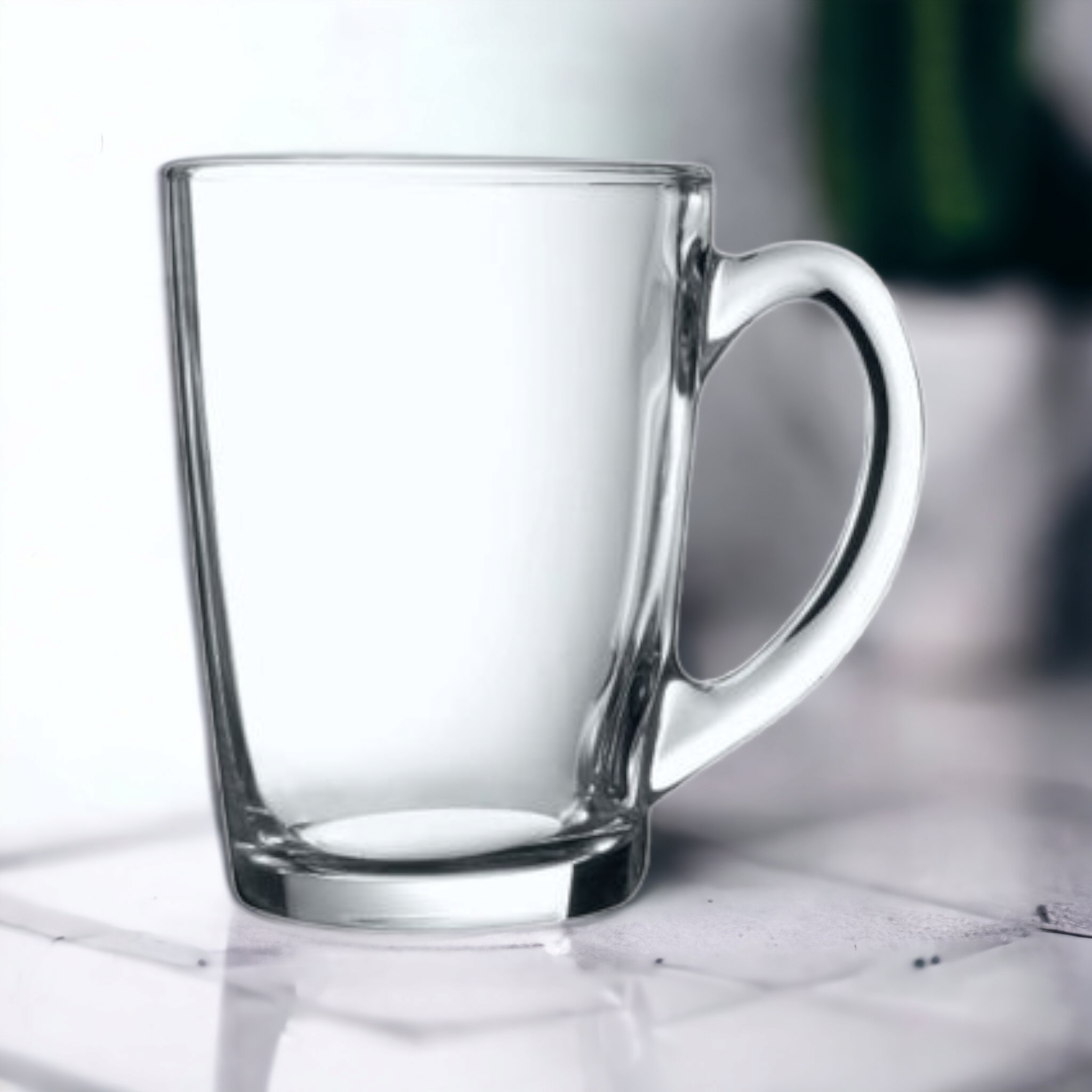 Consol Glass Coffee Mug 225ml San Marco 4pack 17143