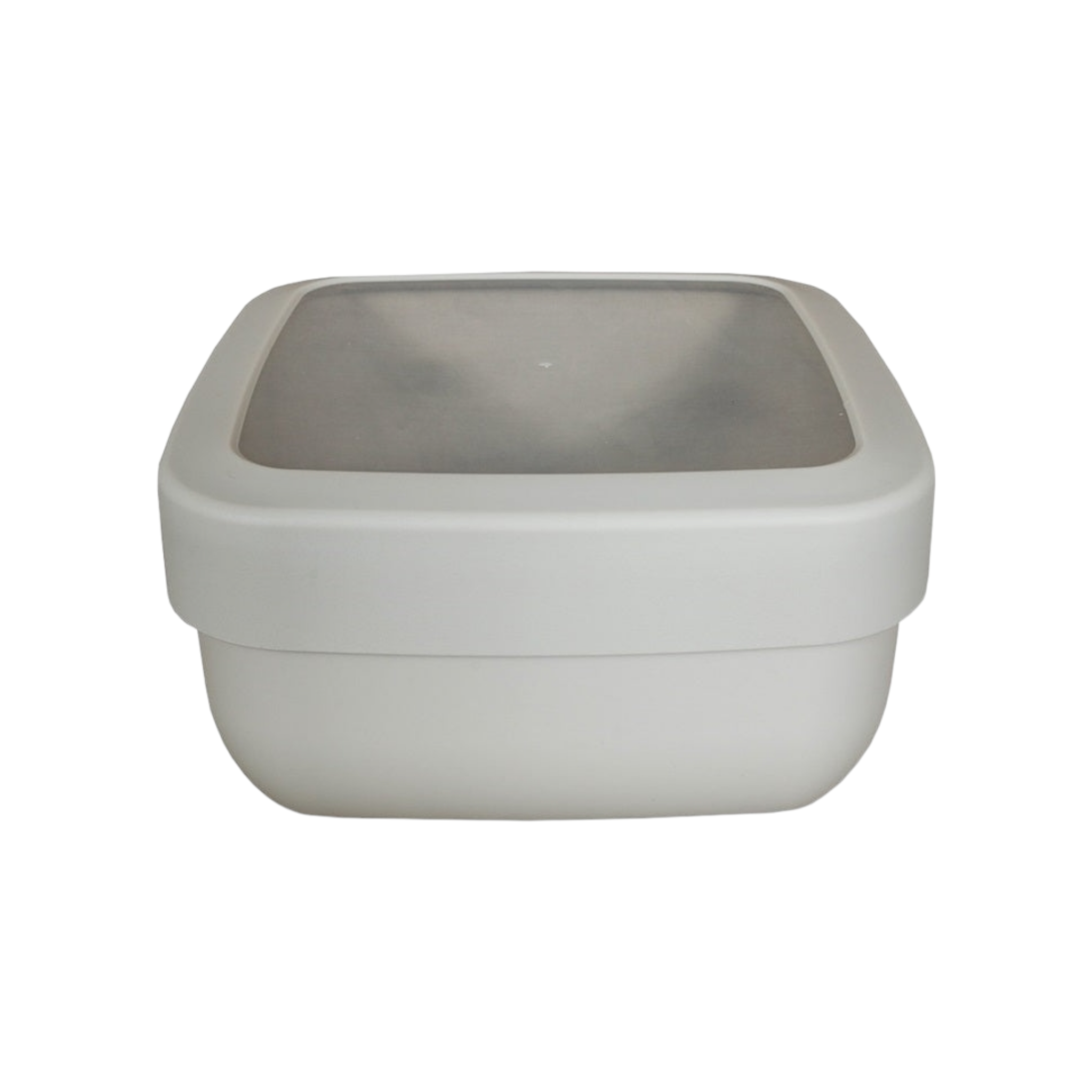 Live Eco Square Nasting Bowl 1.5L Grey 11825