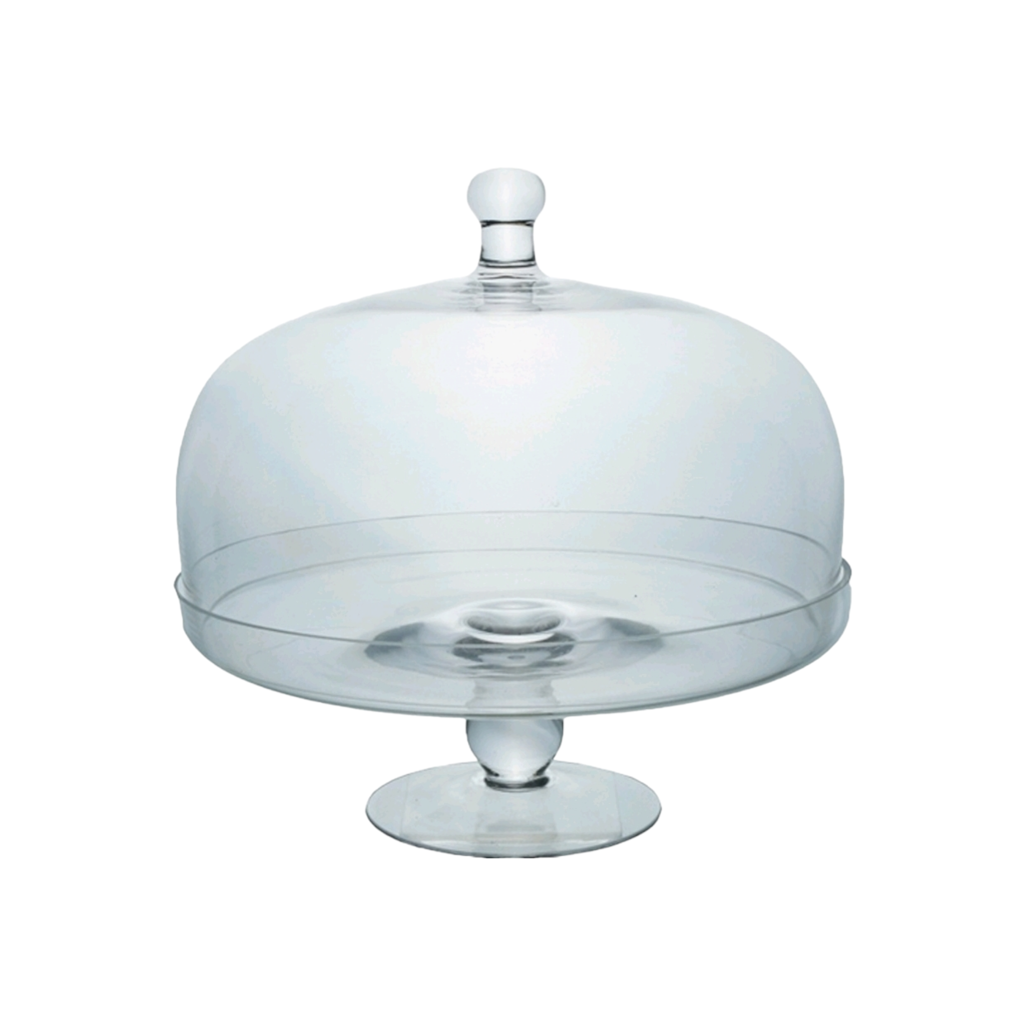 Pasabahce Glass Cake Dome Footed 26x27cm 34536