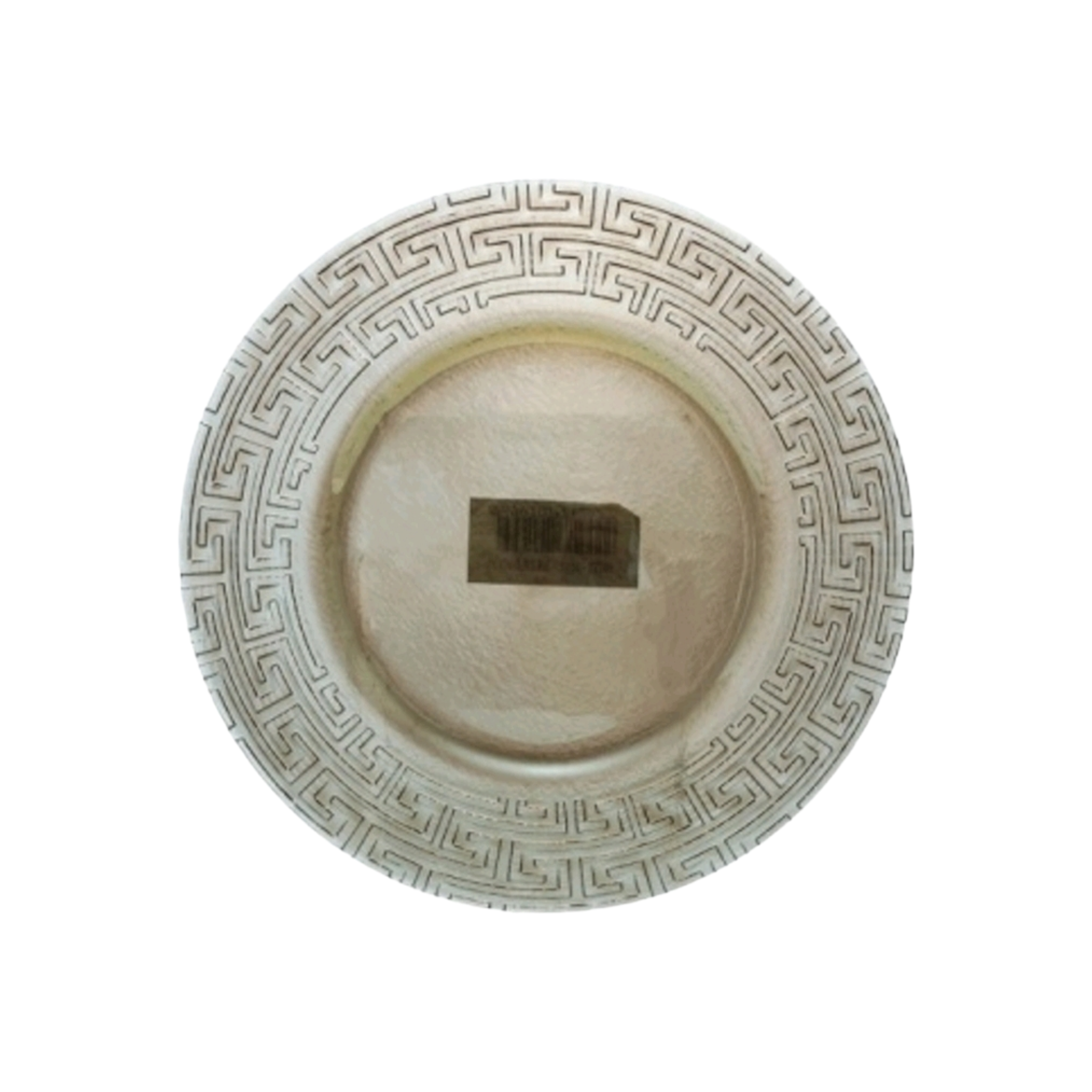 Gianni Dinner Cake Plate Smoked 21cm 33380