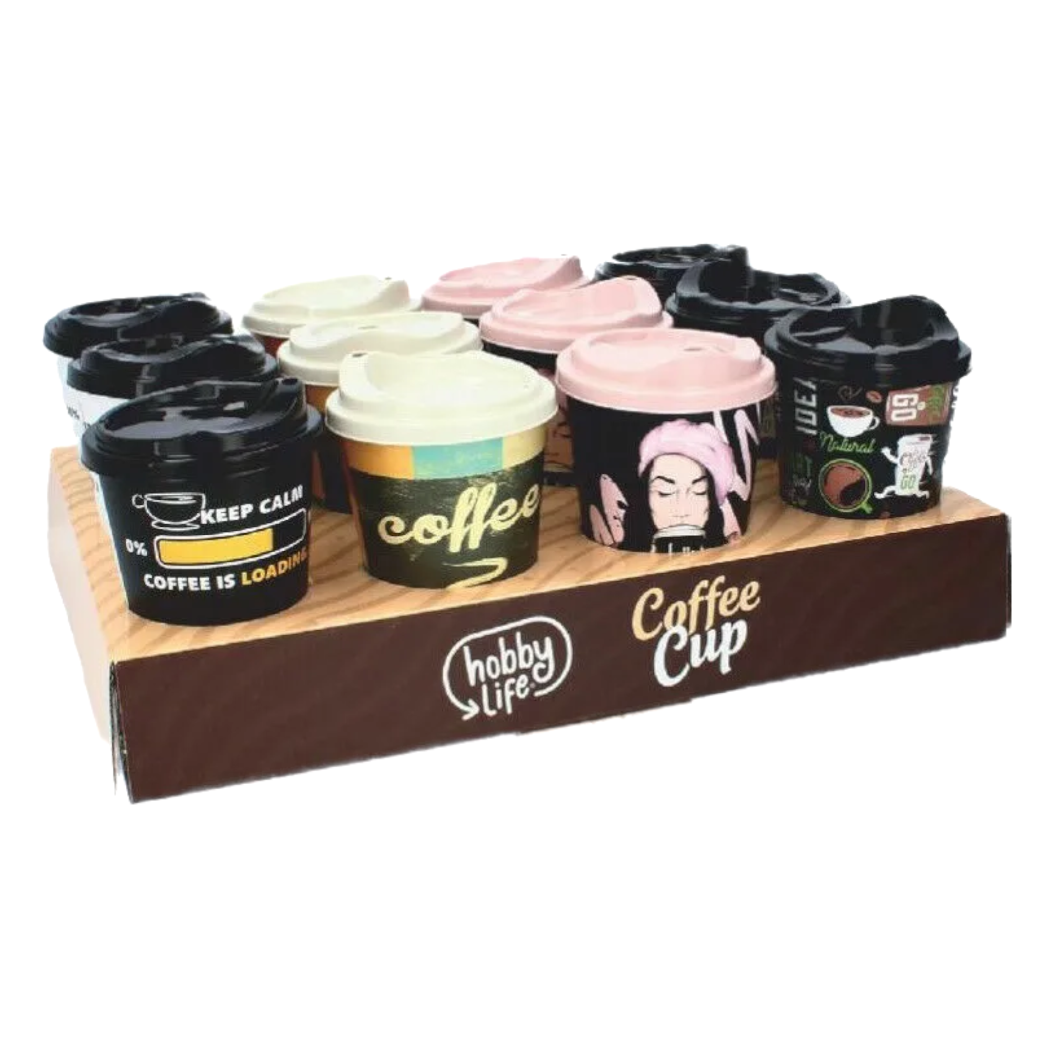Hobby Life 500ml Reusable Takeaway Coffee Cup To-Go