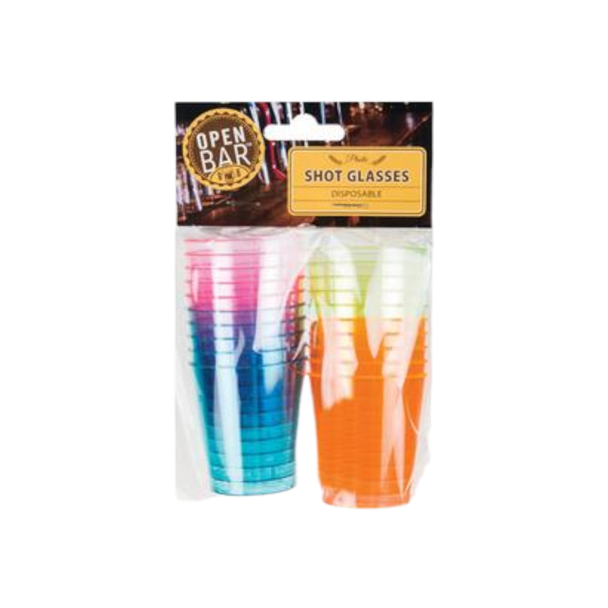 Disposable Shot Glass 60ml Tot measure 20pack