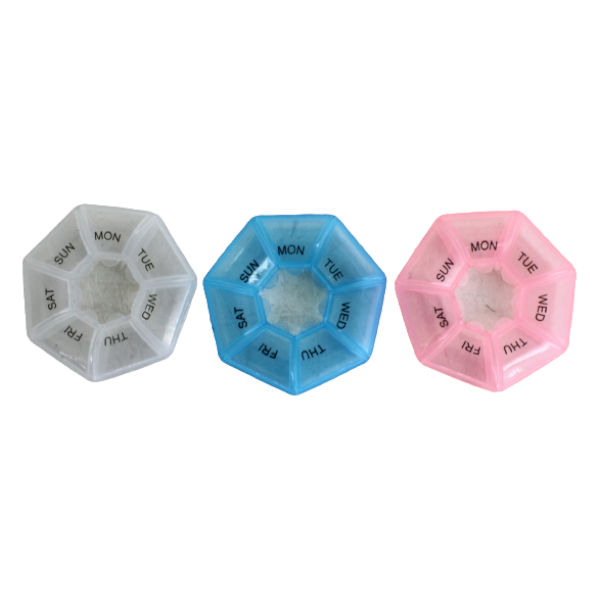 Plastic Pill Box 7 Division XP1208