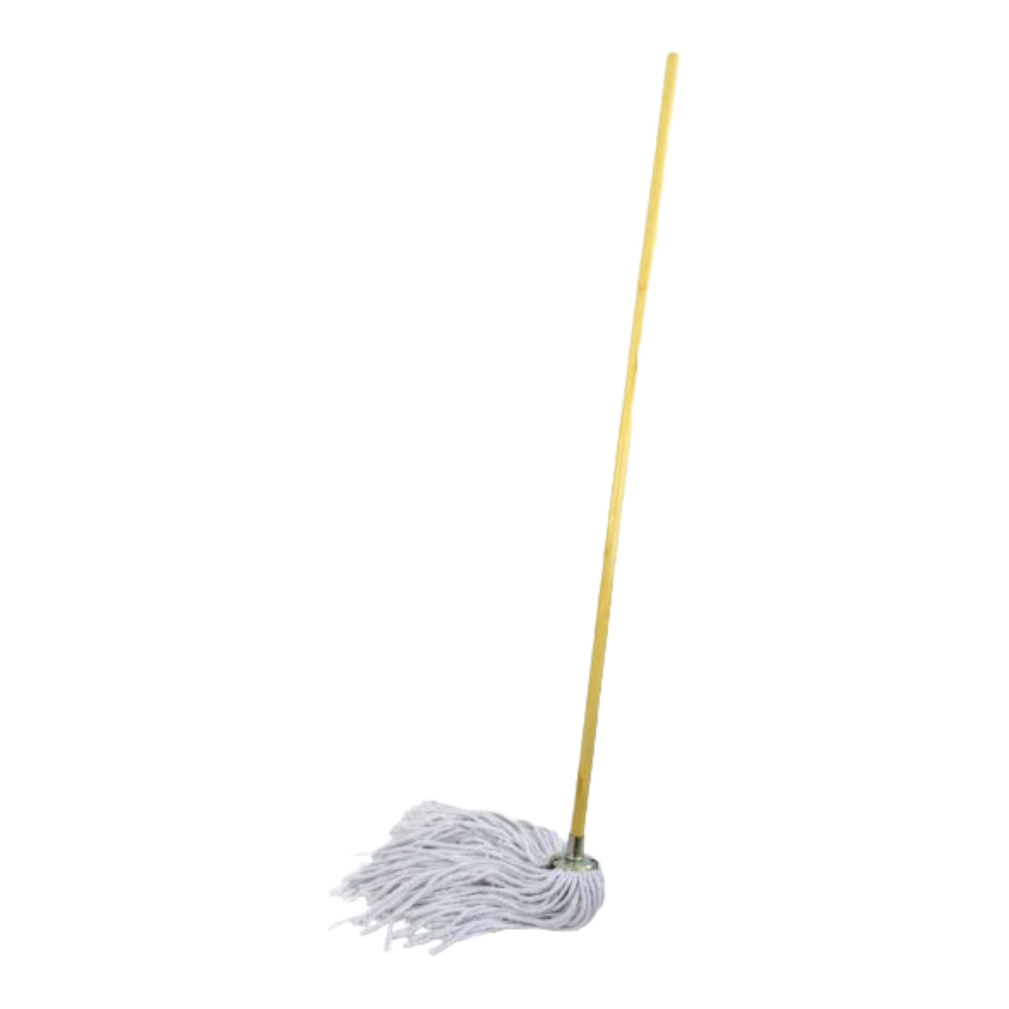 Academy Wet Mop Long Hair with Wooden Handle F17590