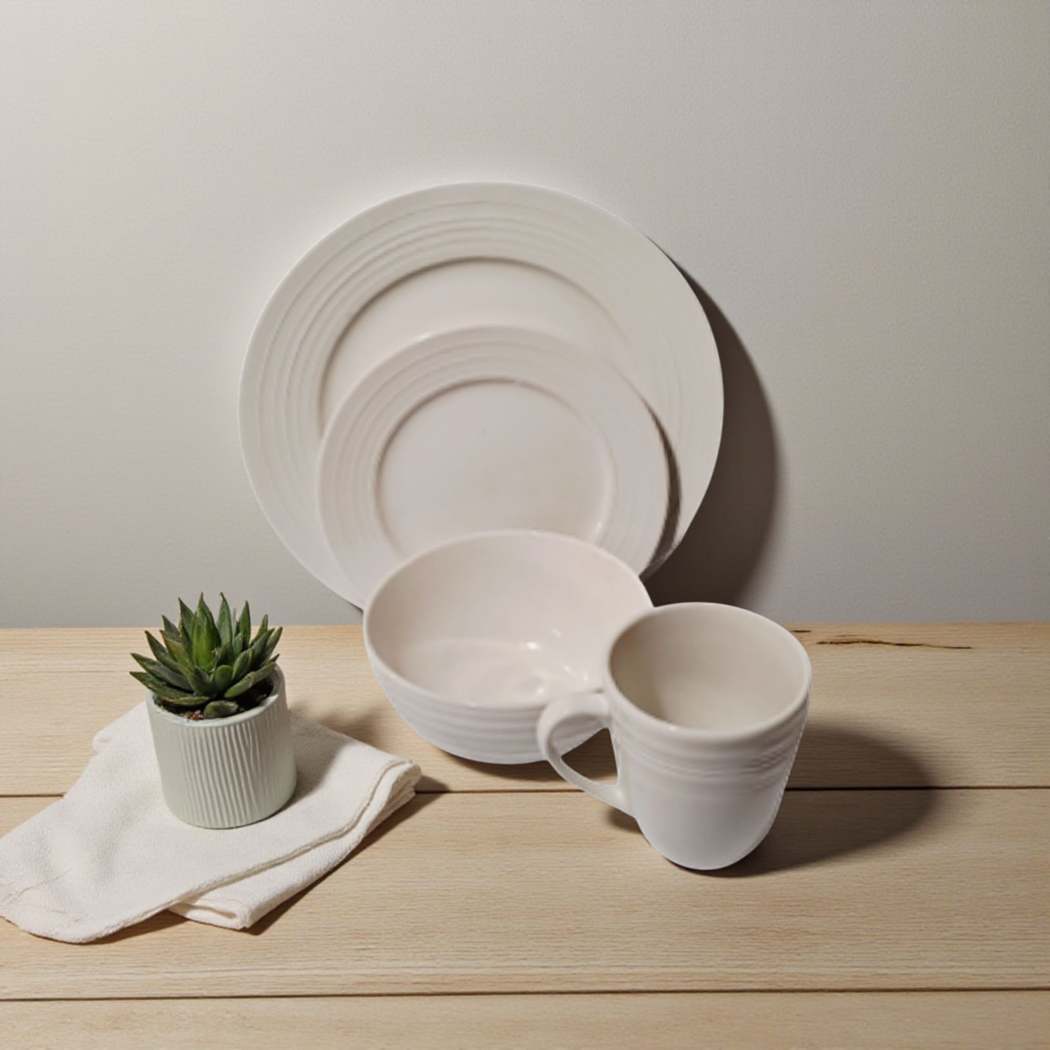 Stoneware Dinner Set 16pc