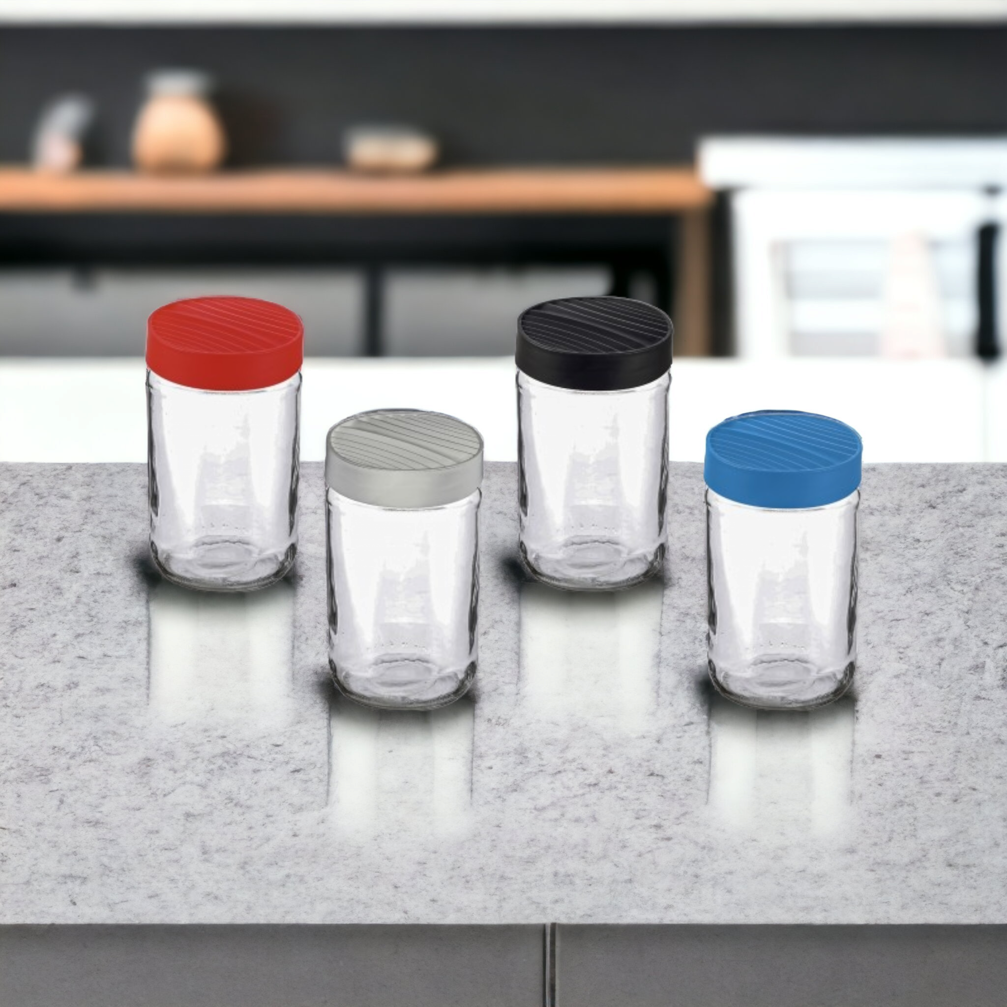 Titiz 660ml Mood Glass Storage Jar KC-283