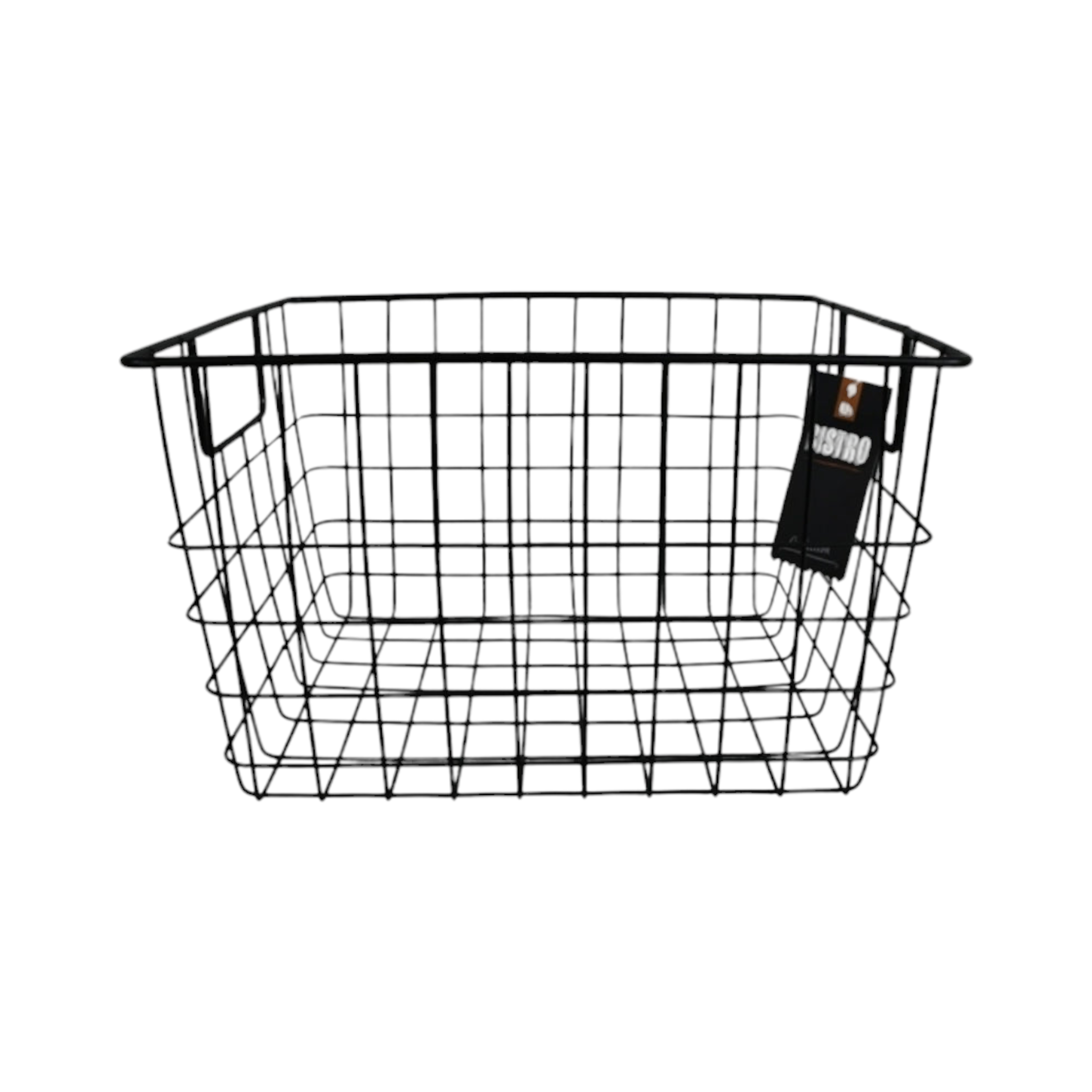 Serving Basket Metal 32x29x19cm Black 21518