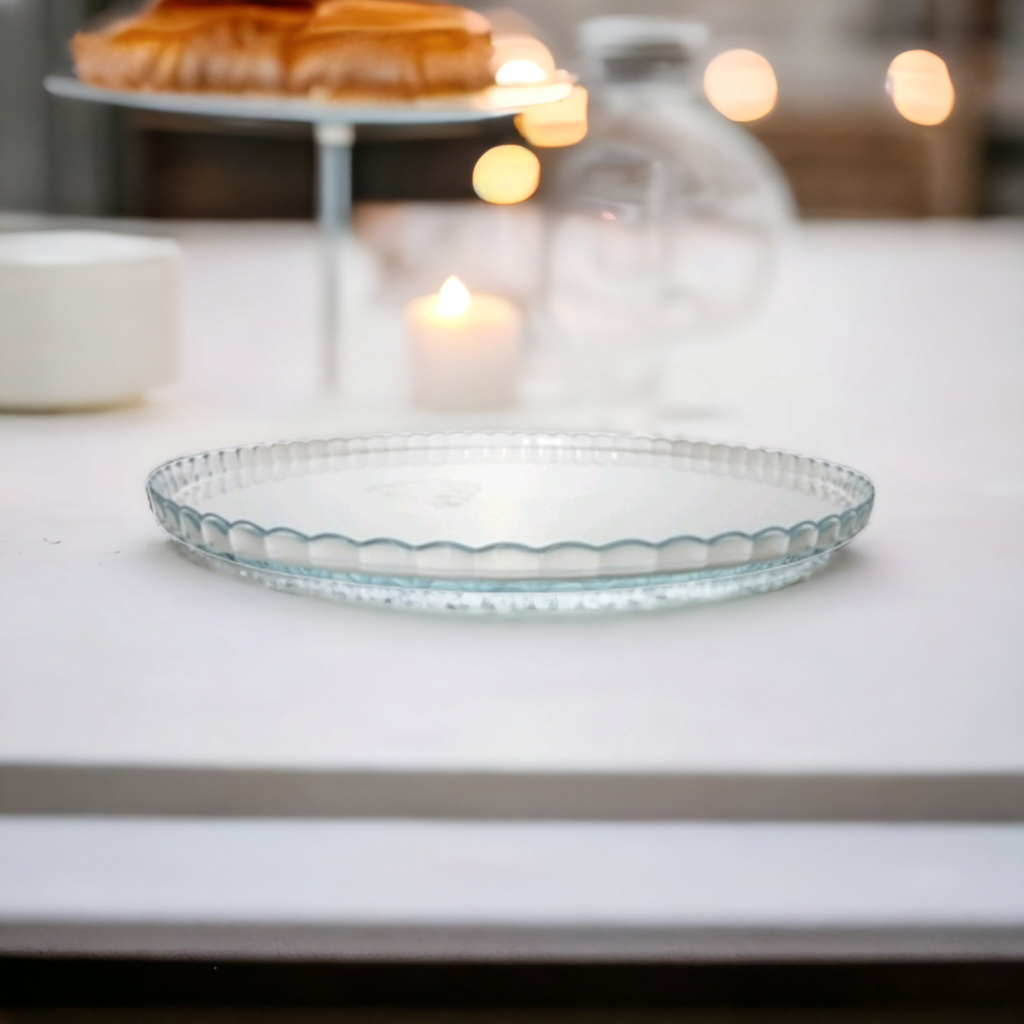 Pasabahce Patisserie Cake Platter 32cm Serving Tray 23094