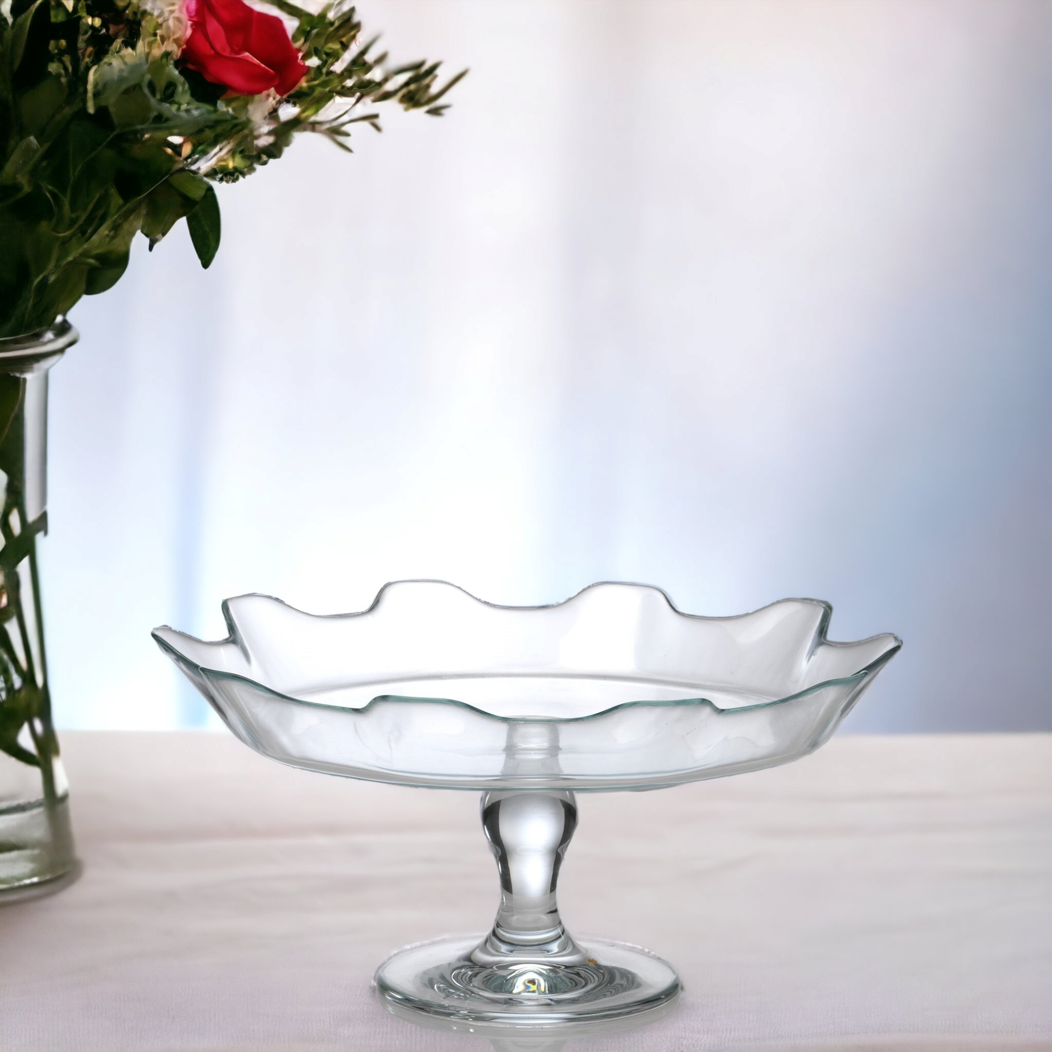 Pasabahce Patisserie Server Platter Footed 320mm 23091