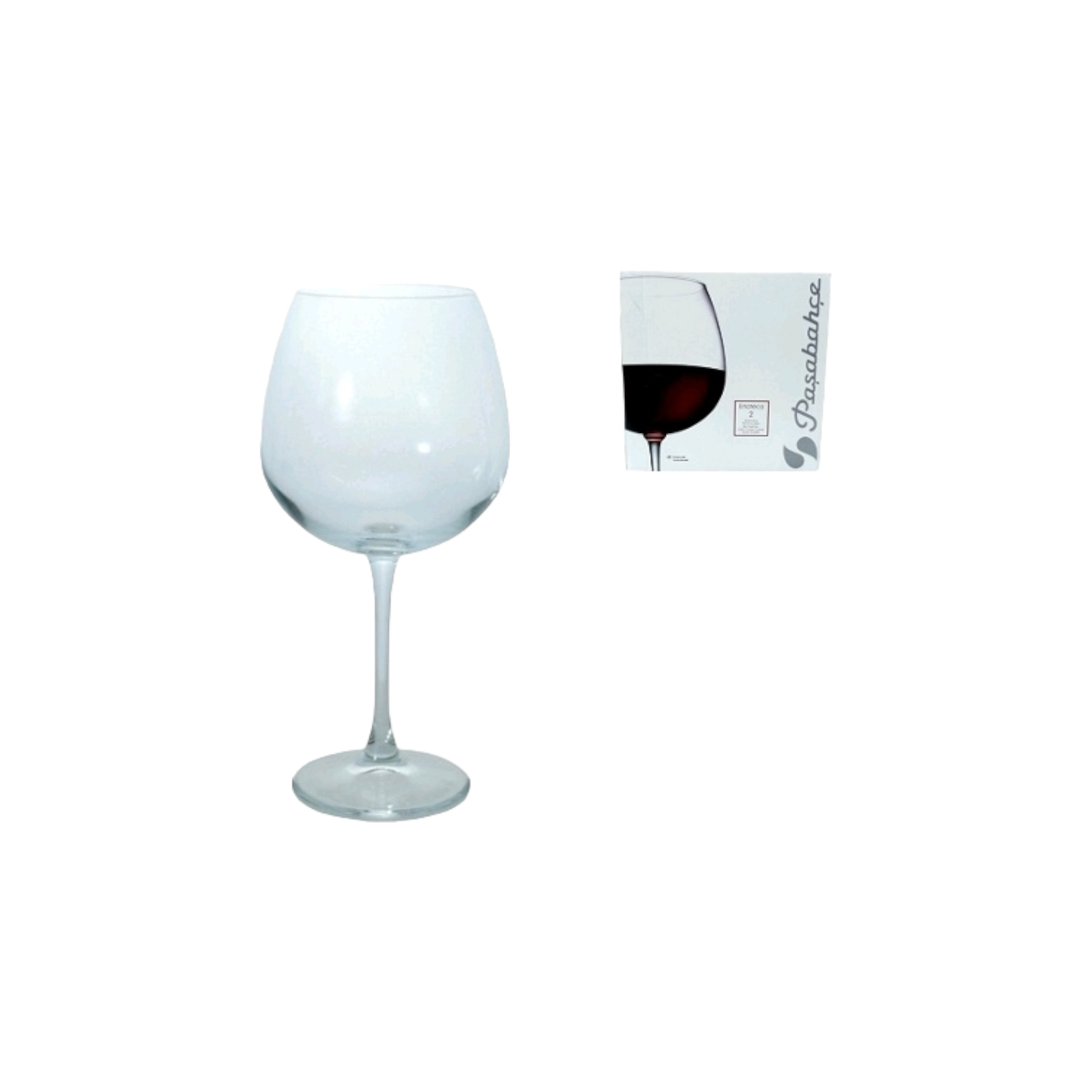 Pasabahce Enotech Glass Tumbler 780ml Sremmed Red Wine 2pack 23083