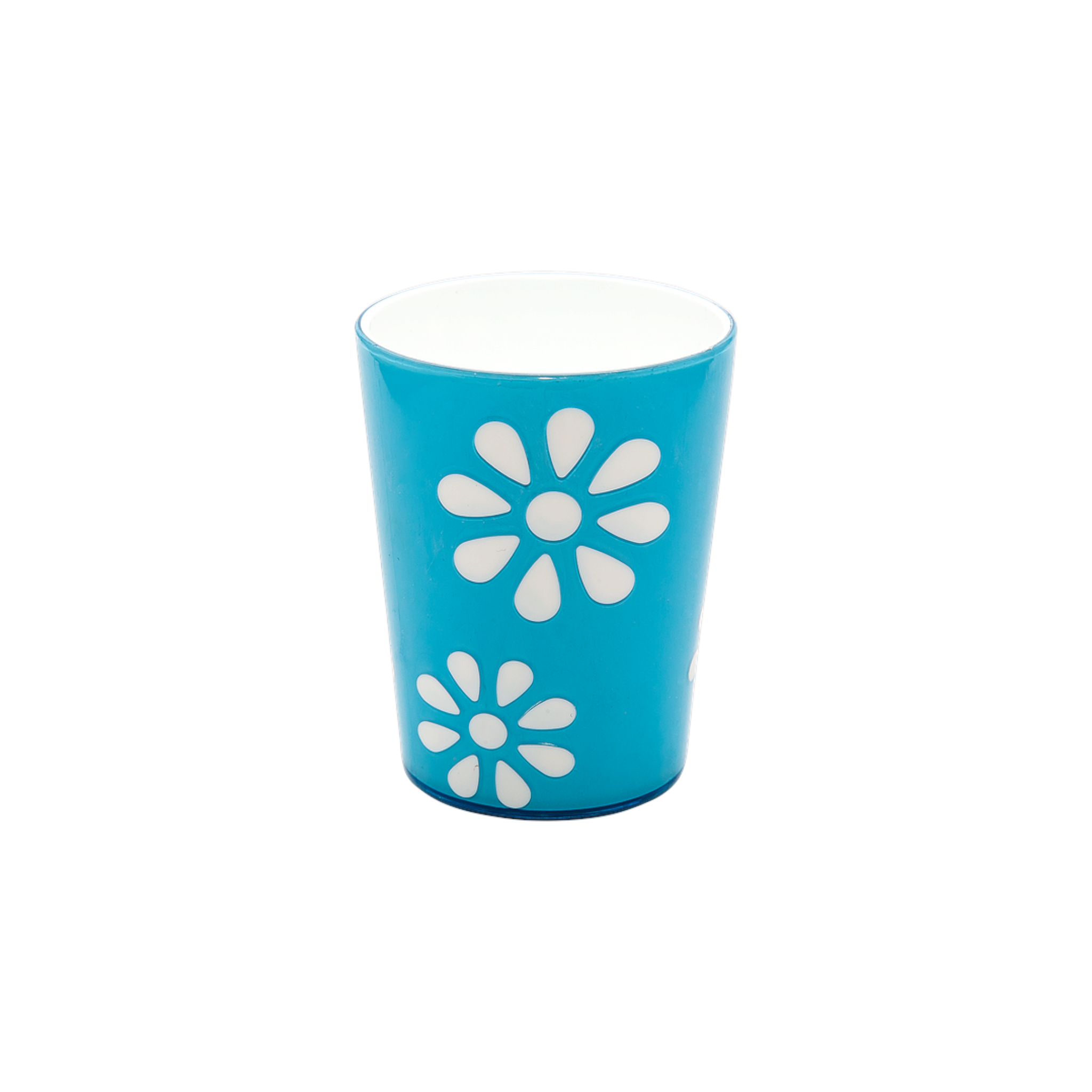 300ml Plastic Picnic Tumbler 2-Tone Daisy Formosa