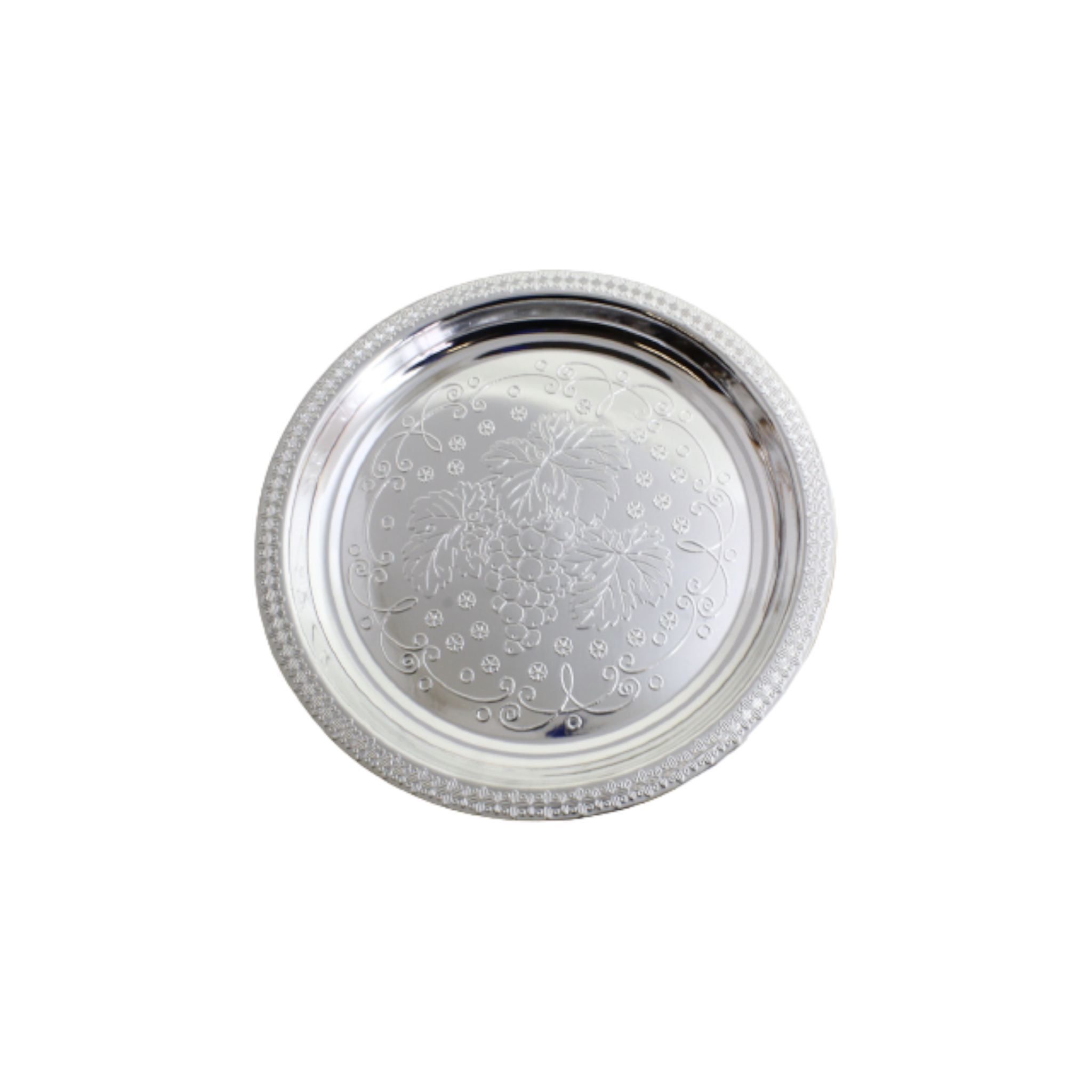 Plastic Serving Tray Round 29.5 x 2.5cm XP1247