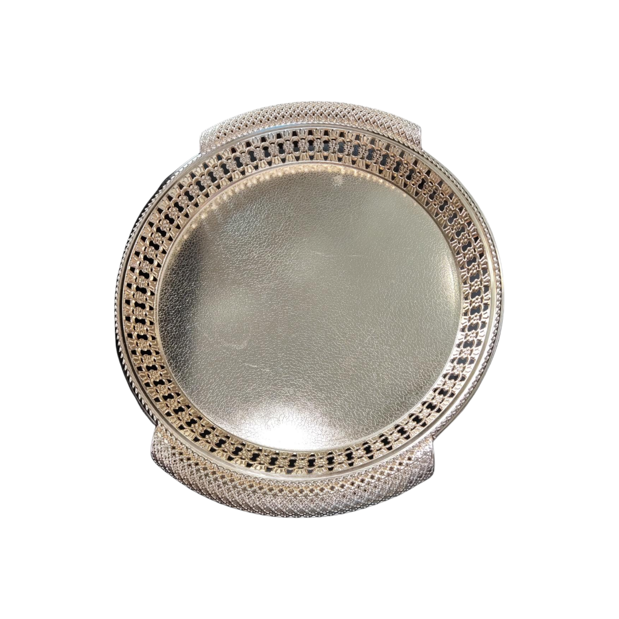 Plastic Square Tray Rose Gold 56.5 x 49.5cm XP1243