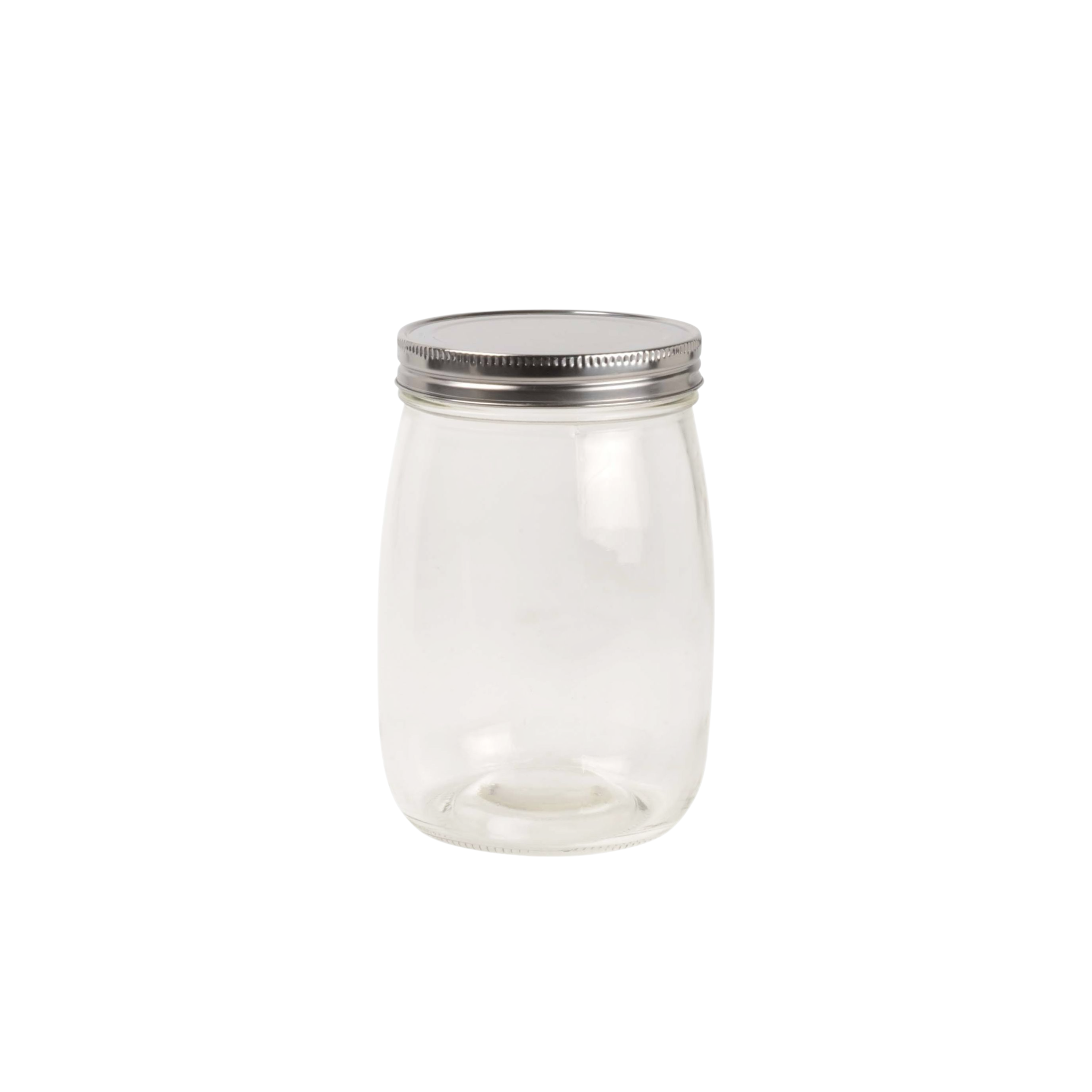 180ml Plastic PVC Bottle with Silver Lid