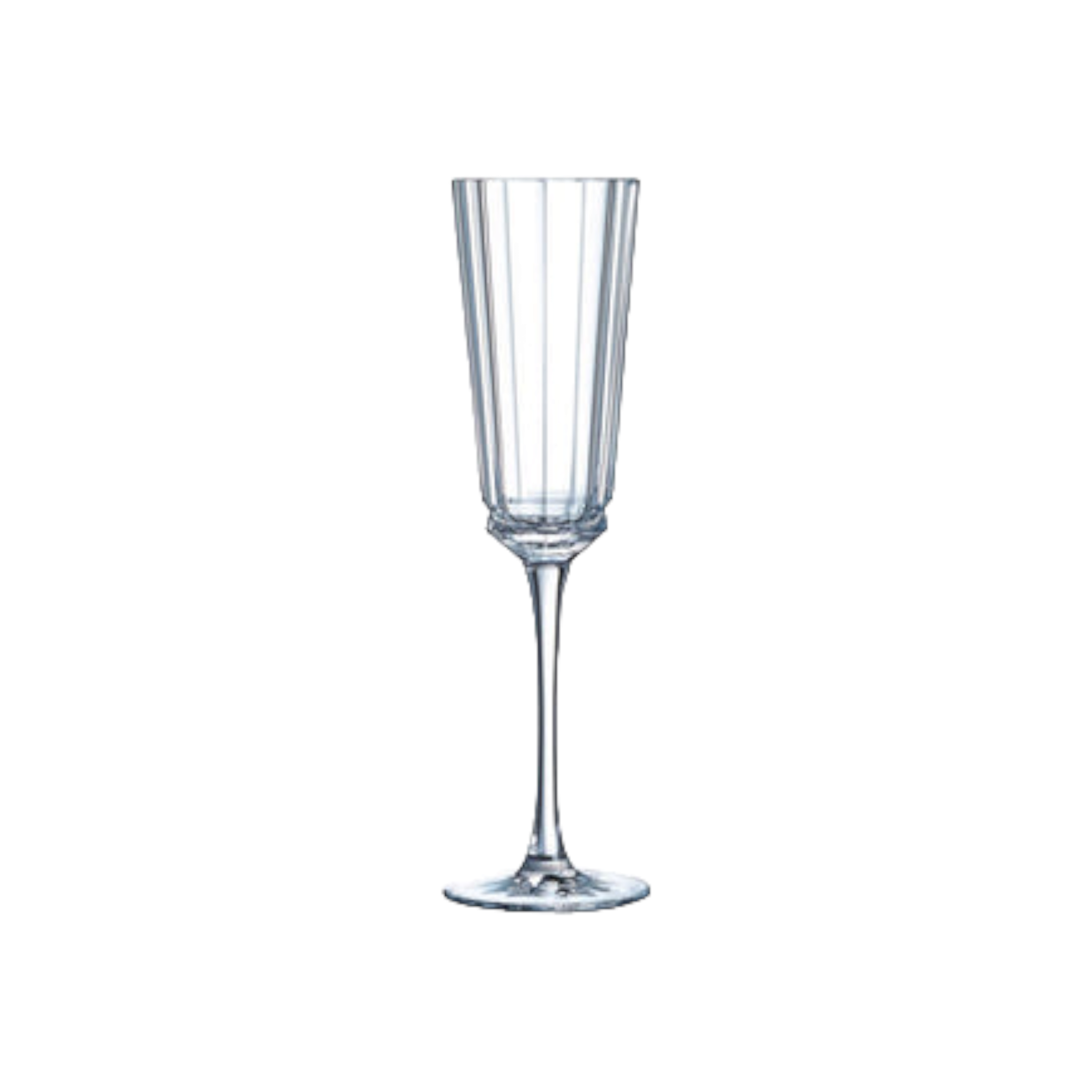 Glass Tumbler 170ml Flute Stemmed Cristal Darques Rendez Vous 6pack 39963