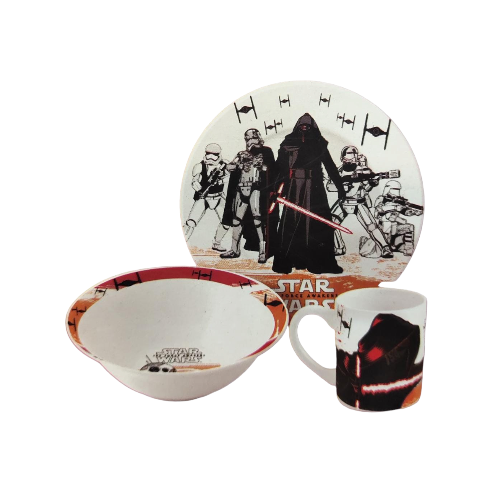 Disney Star Wars Ceramic Dinner Set 3pc