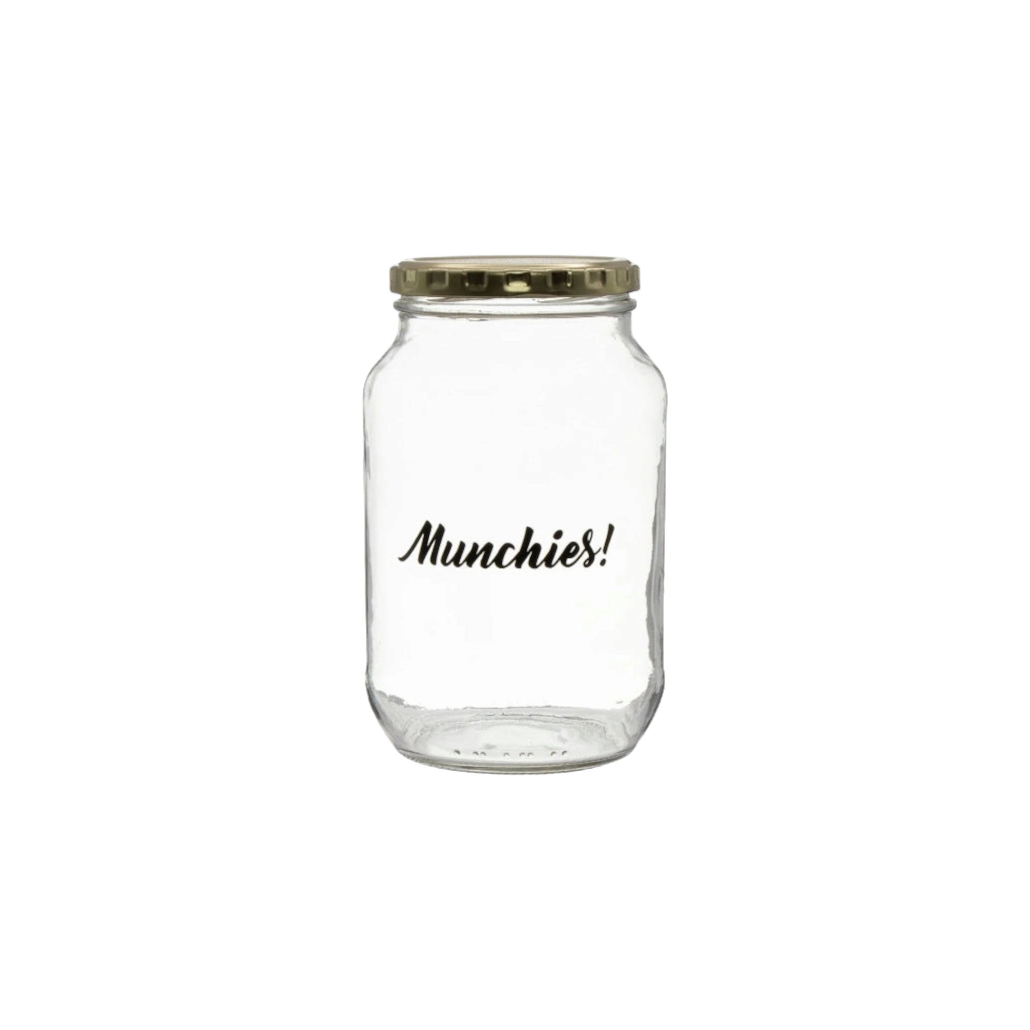 Regent Glass Storage Jar 1L Printed Munchies 27282MUN