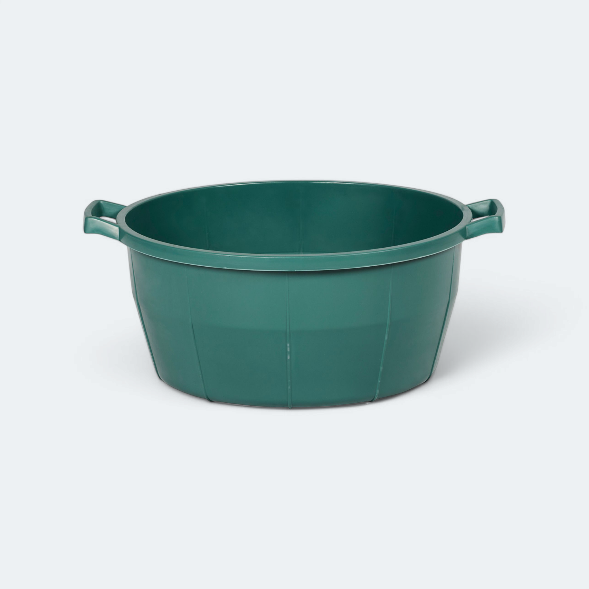 46cm Plastic Oval Basin Tub with Handle Buzz