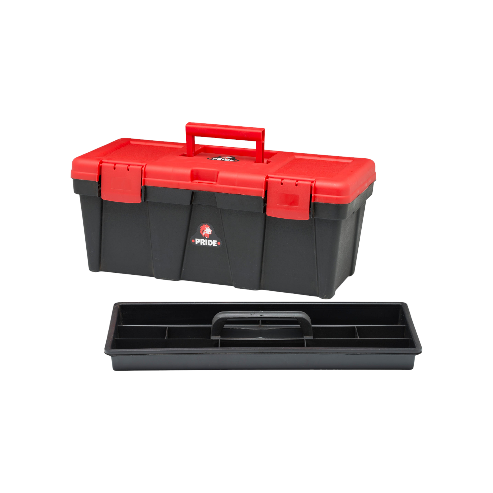 Pride Toolbox 56cm Black with Orange Lid Buzz