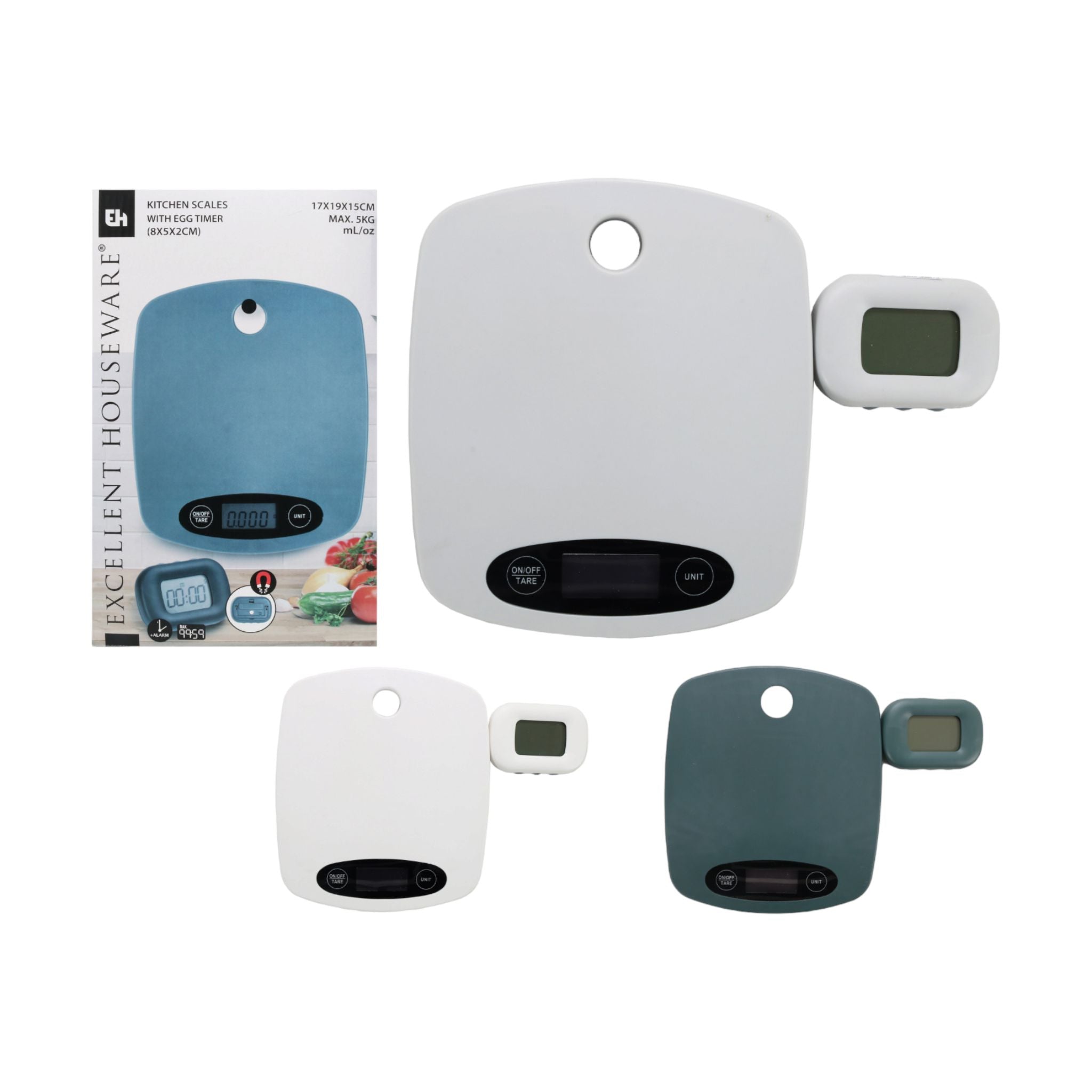 EH Kitchen Scale & Egg Timer Set