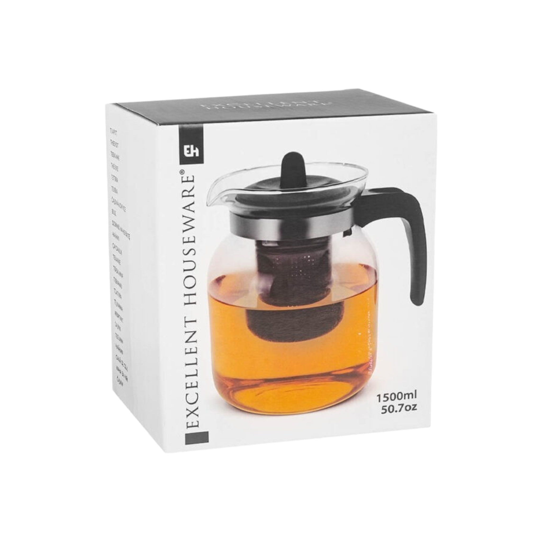 EH Glass Teapot with Infuser 1.5L 21418