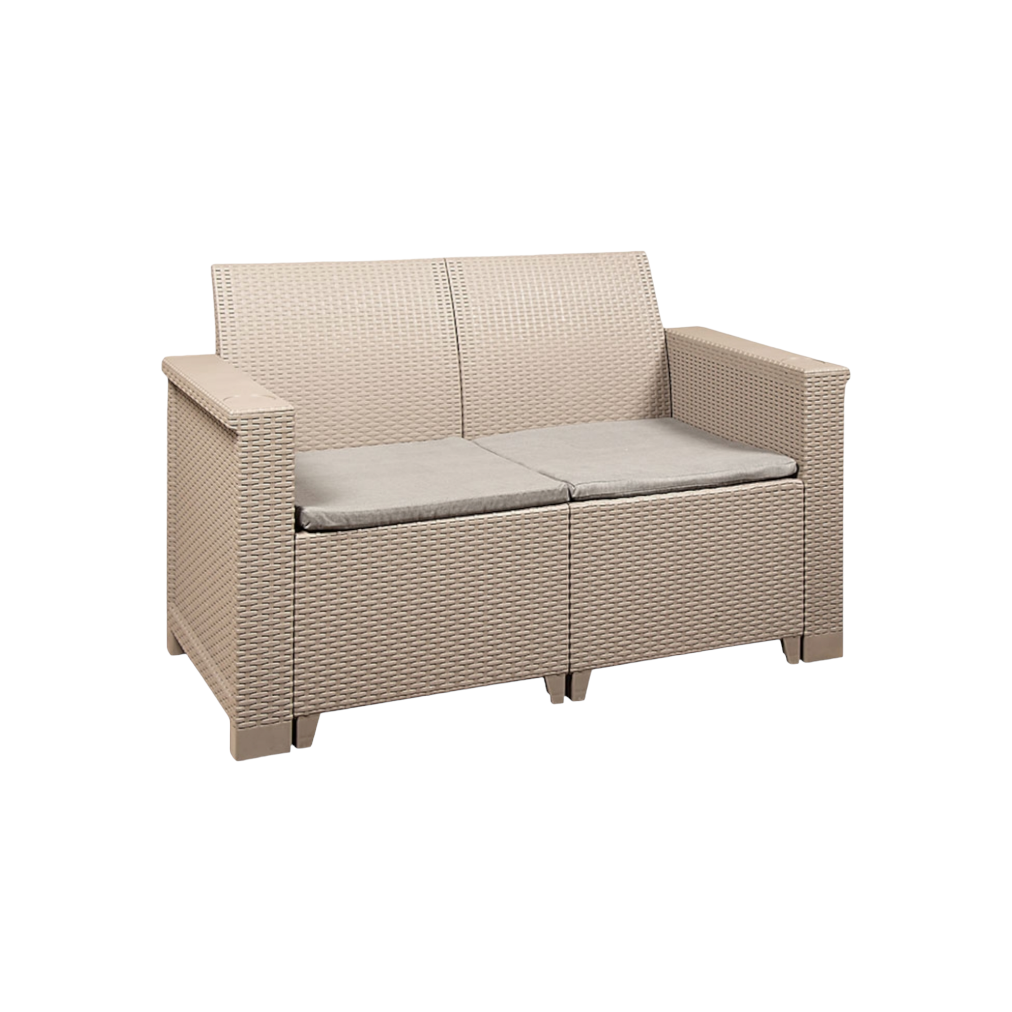 Jabulani 2-Seater Rattan Patio Chair - Contour Outdoor