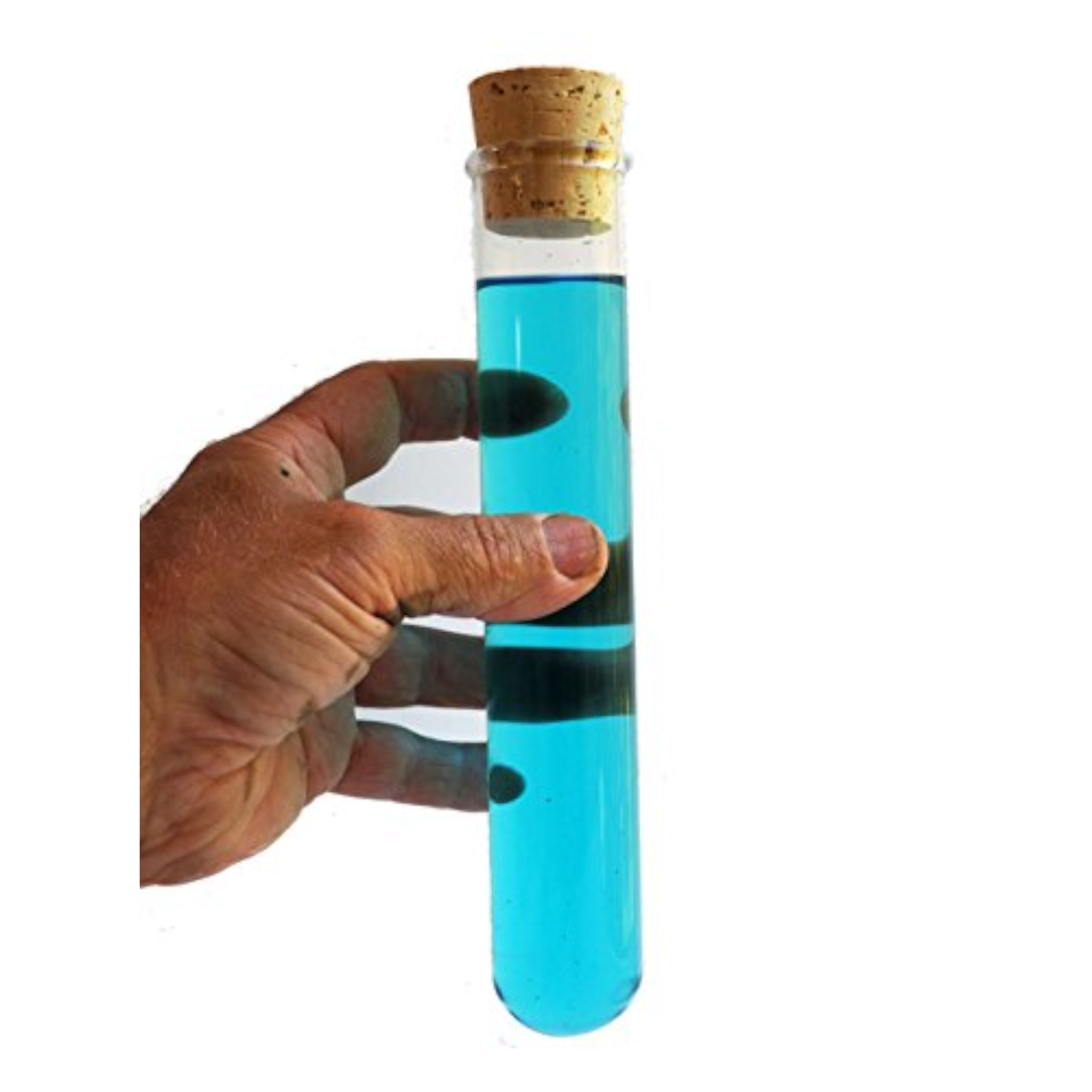 Borosilicate Glass Test Tube with Cork 15x3cm