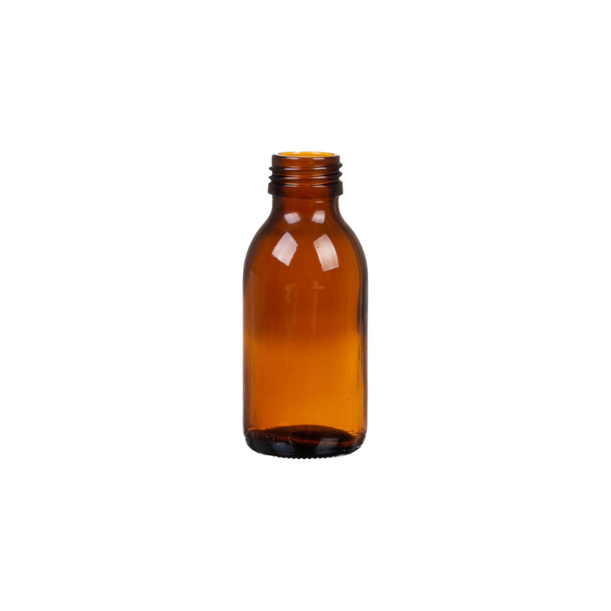 Consol 100ml Glass Medical Amber Brown Bottle with Black Cap 28mm Duet Medropper Expeliner
