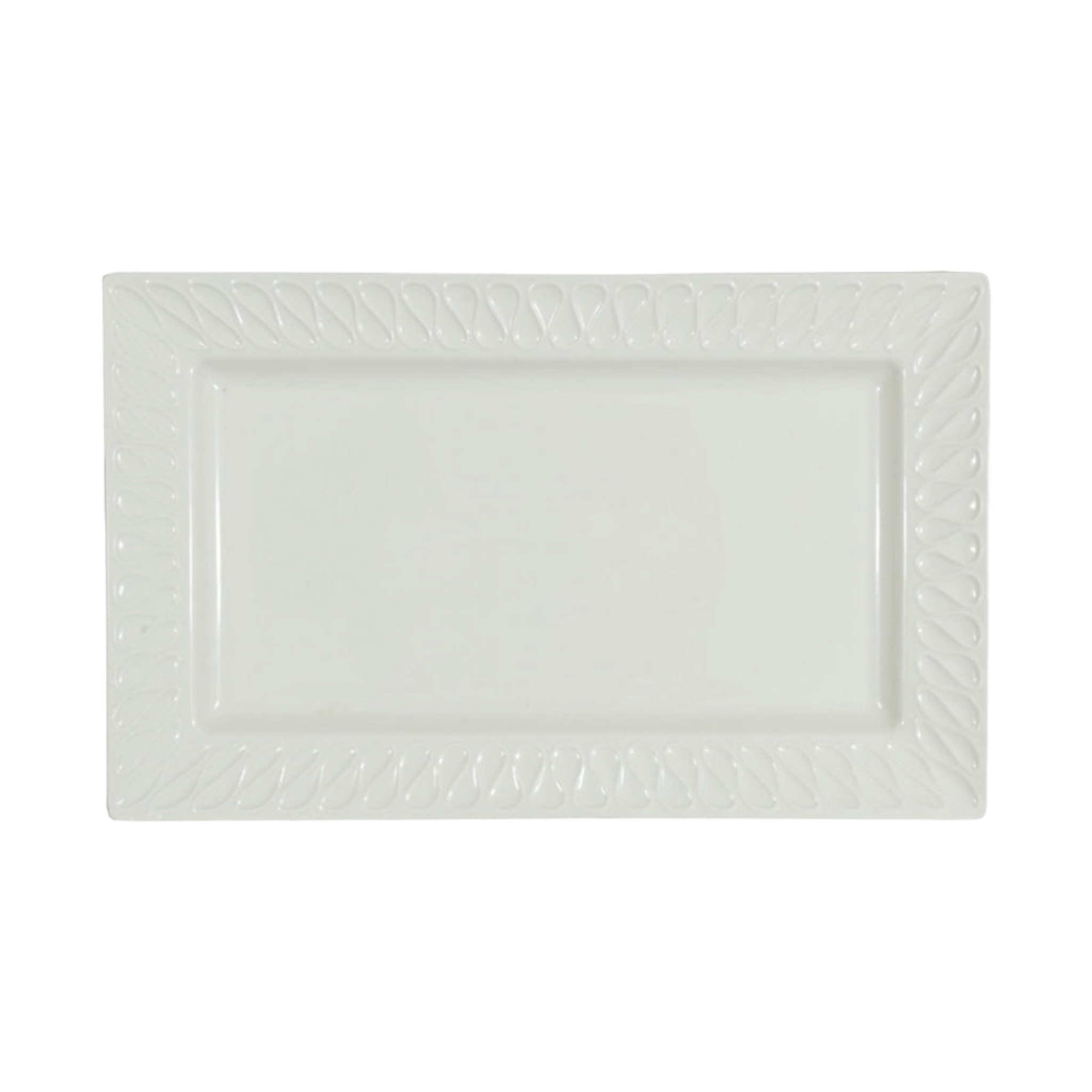 Ceramic Serving Platter Rectangular 30.5x18.5x2.5cm 32631