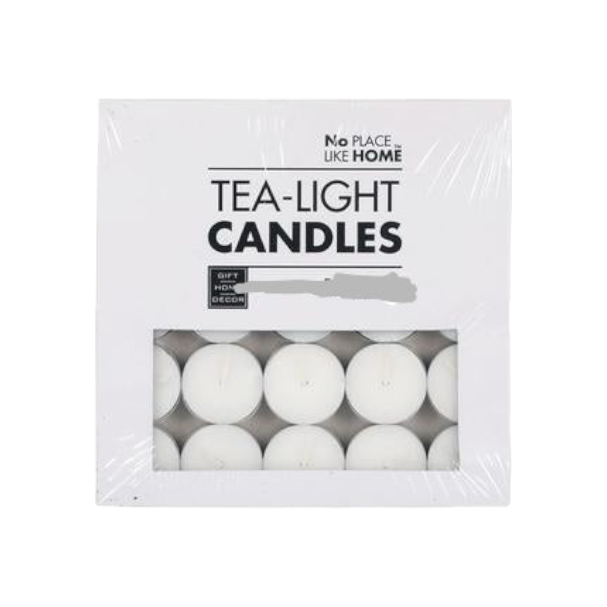 Tealight Candles White 3.5cm 50pack