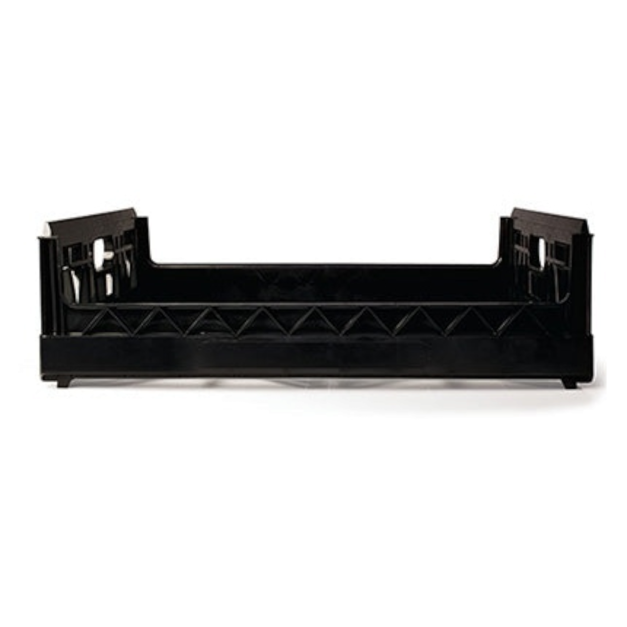 Plastic Bread Crate Tray Black - 10 Loafs 1.8KG