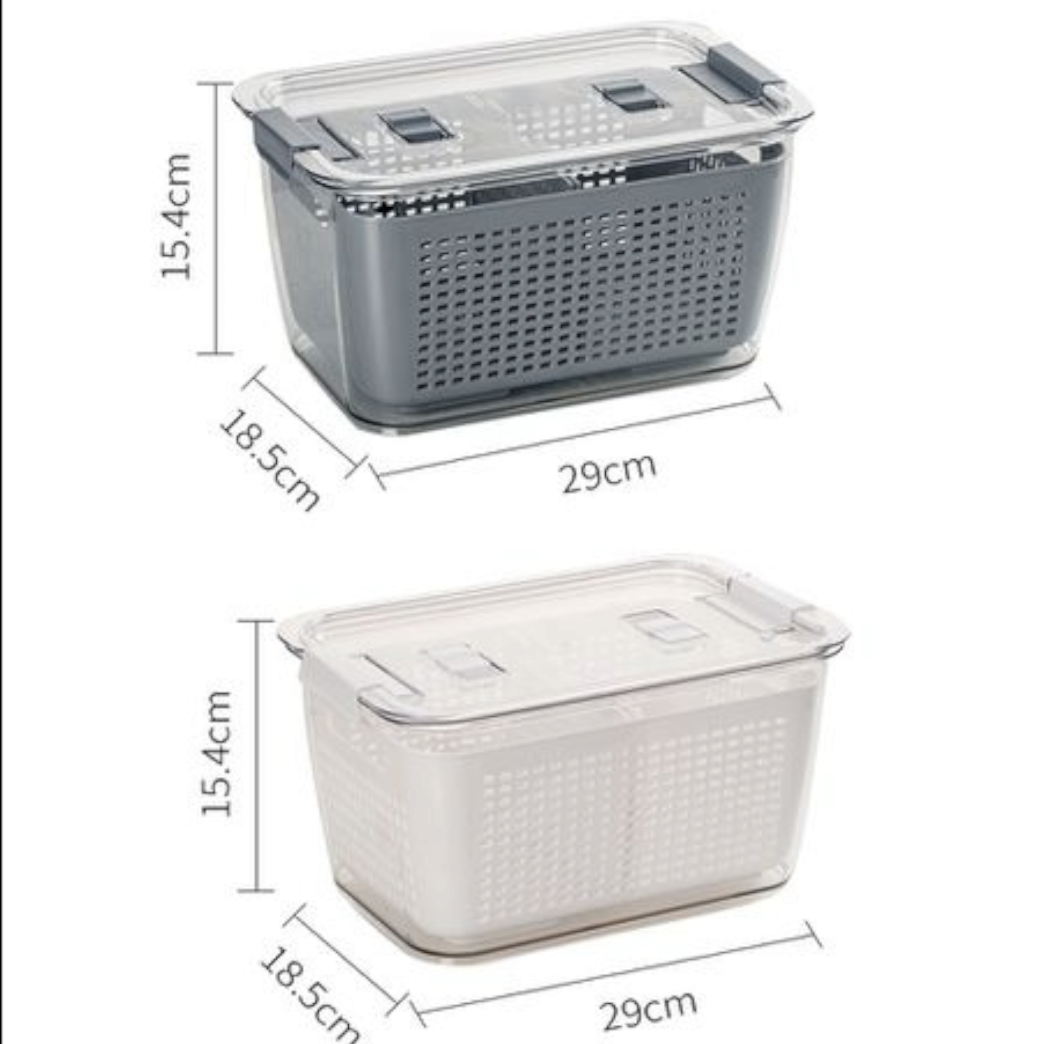 Refrigerator Fruit 'n Vegetable Storage and Drain Basket XP1234